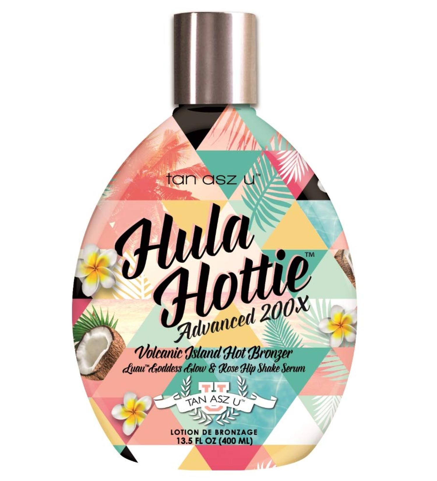 Tan Asz U Hula Hottie Advanced 200X Volcanic Island Hot Tingle Bronzer 400ml
