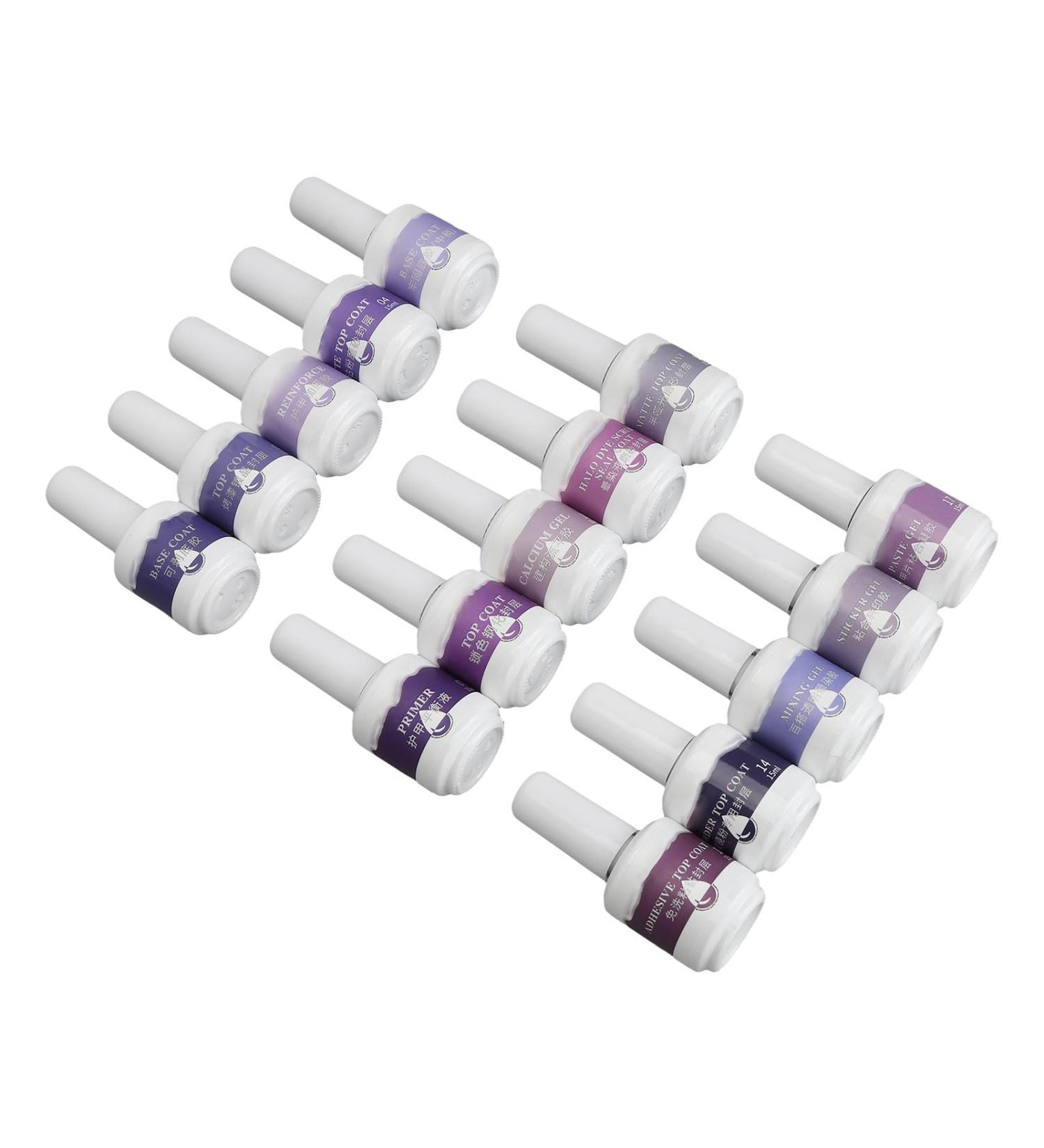 Top Coat Gel Nail Polish Kit Transfer Gel Stick Professional Primer for Nail Salon for Beginners - Buy Online on GoSupps.com