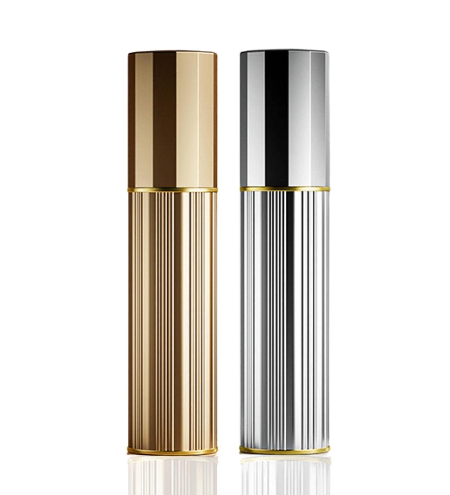 BRARIOS Perfume Atomiser Refillable 2 Pcs Travel Size Portable Atomiser Spray Mini Empty Perfume Bottle Leak Proof Cologne Dispenser for Women and Men 5ml (Gold&Silver) - Buy Online on GoSupps.com