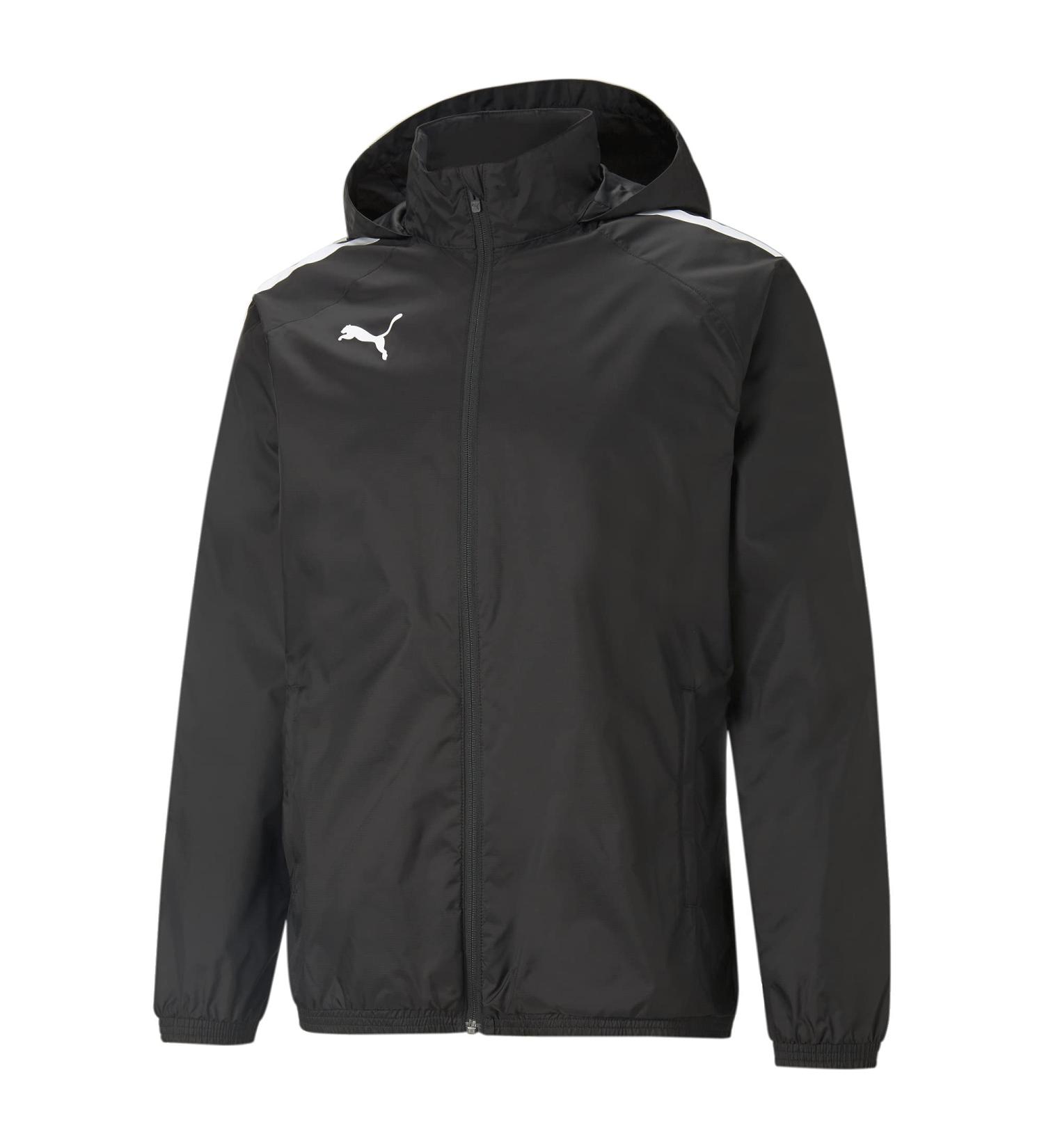 PUMA Men's TeamLIGA All Weather Jacket - XL - Black | International Shipping Available - Buy Online on GoSupps.com