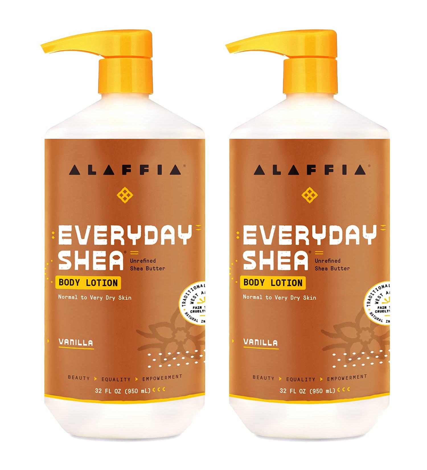 Alaffia EveryDay Shea Body Lotion Vanilla 32 fl oz - Buy Online on GoSupps.com
