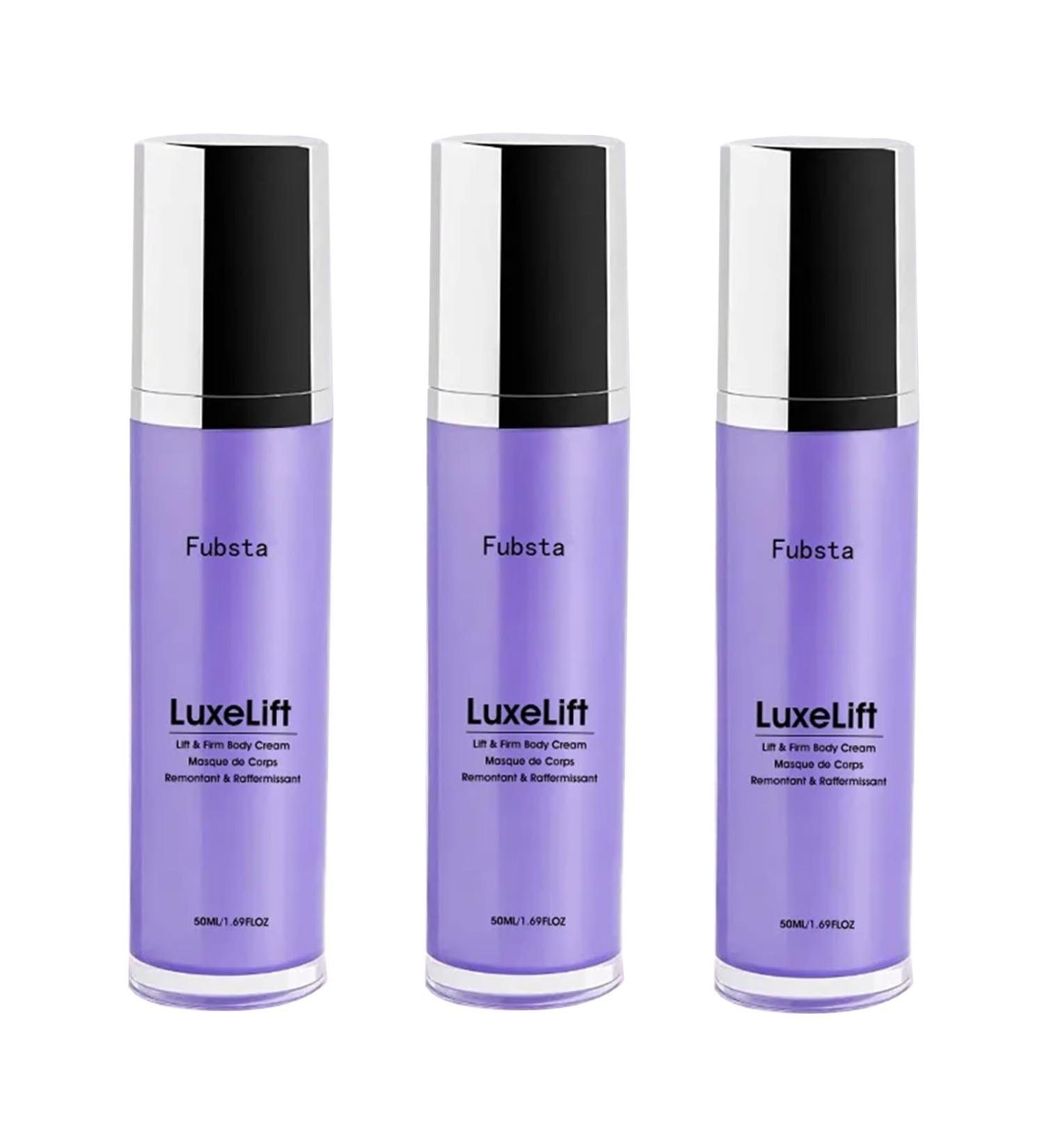 Fubsta LuxeLift Lift & Firm Body Cream Advanced Anti-Wrinkle Firming Cream - So & Firming Moisturizing Moisturizing Cream to Restore Skin Elasticity (3Pcs) - Buy Online on GoSupps.com