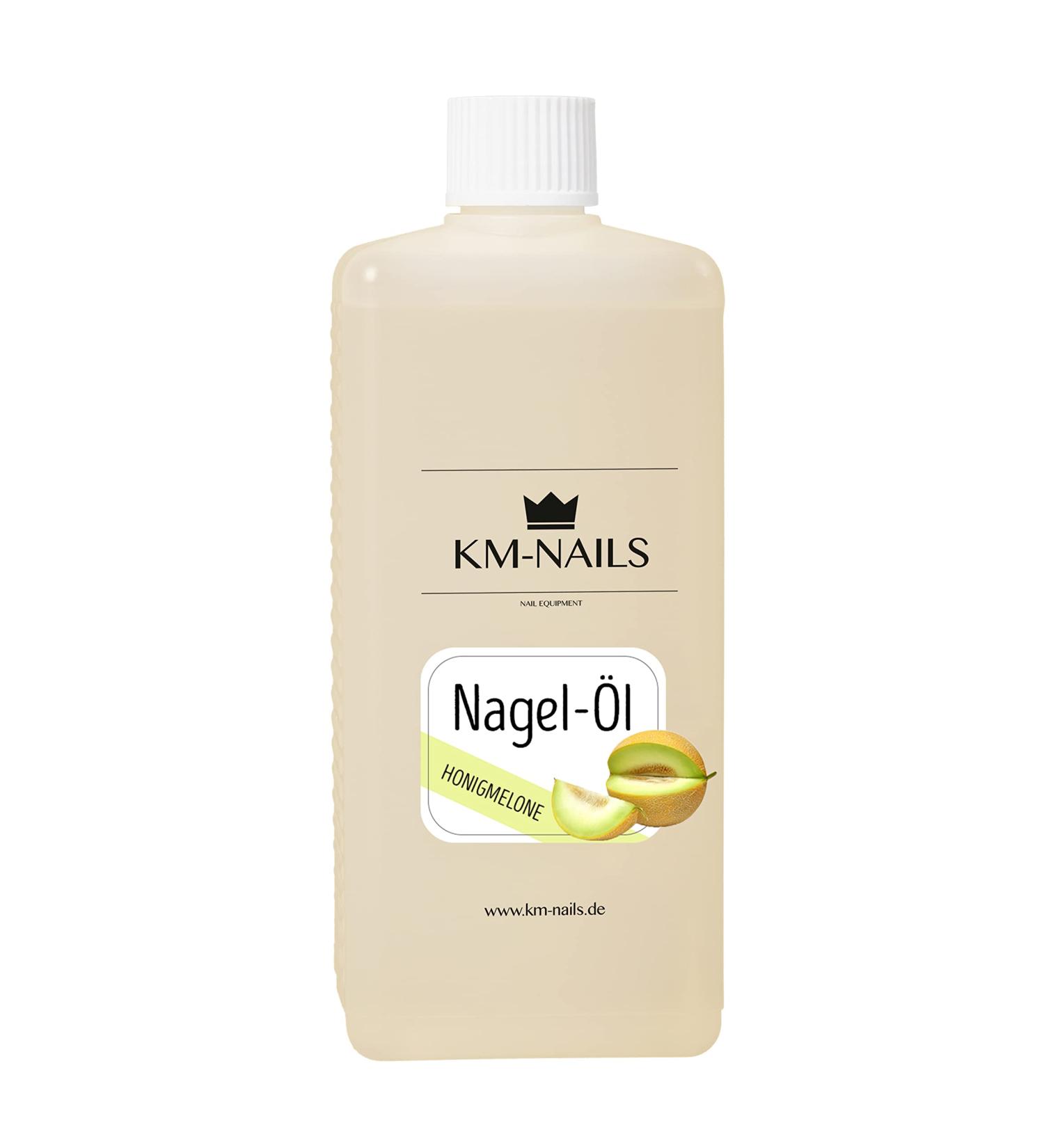 KM Nails Nail Oil Honeydew Melon 500ml Studio Size without Paraffin