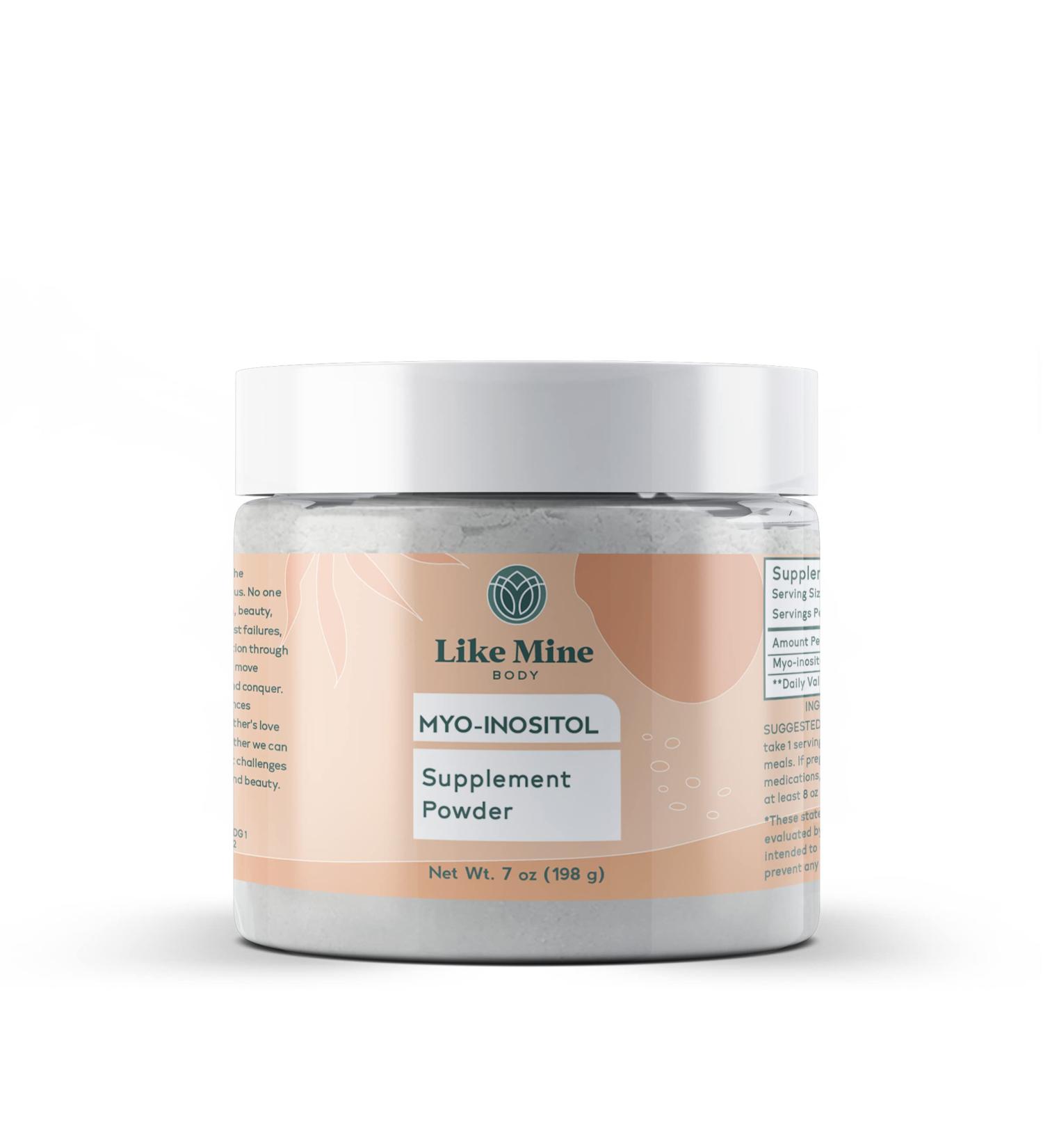 Pure Myo-Inositol (7 oz) Vitamin B8 - No Fillers or Additives - 1 Pack - Buy Online on GoSupps.com