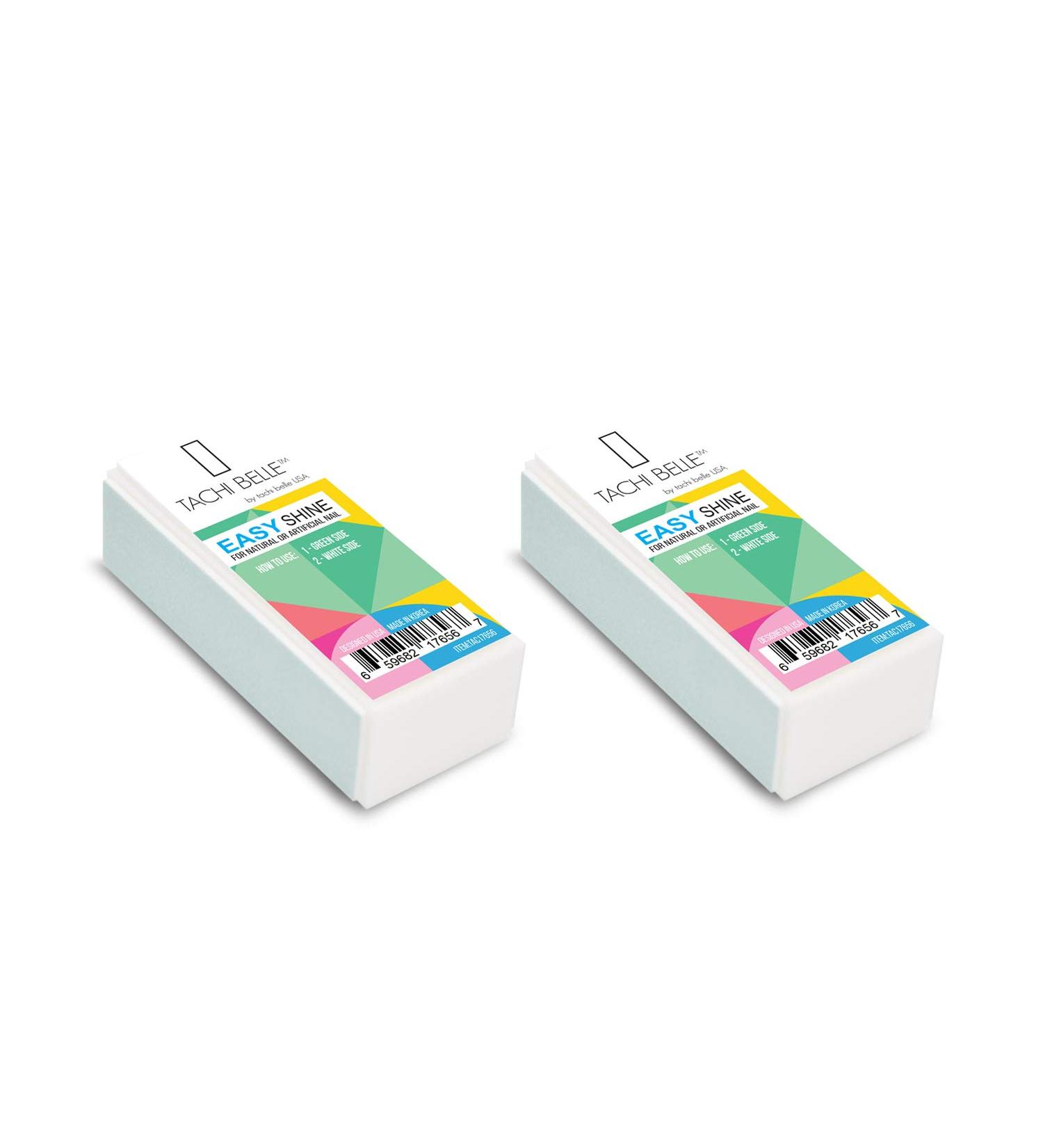 Tachibelle KOREA 4 Way Shiny Buffer Easy Shine - Smooth Shine For Healthy & Shiny Nails Manicure and Pedicure (Pack of 2)