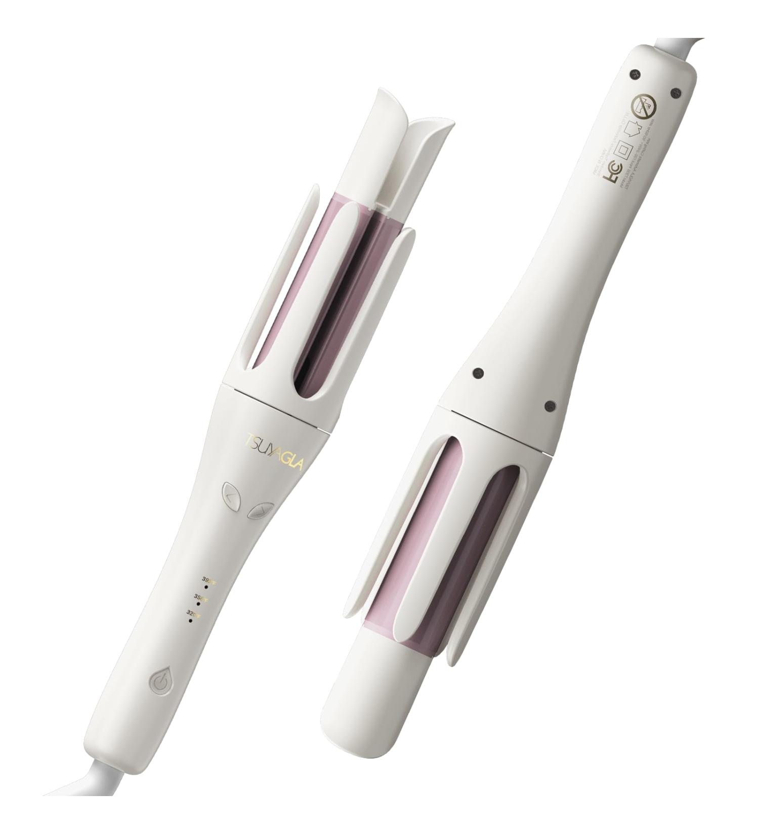 1 1/4 Inch Automatic Curling Iron - 1.25" Rotating Hair Curler Wand | Anti-Scald & Dual Voltage for Effortless Styling - Buy Online on GoSupps.com