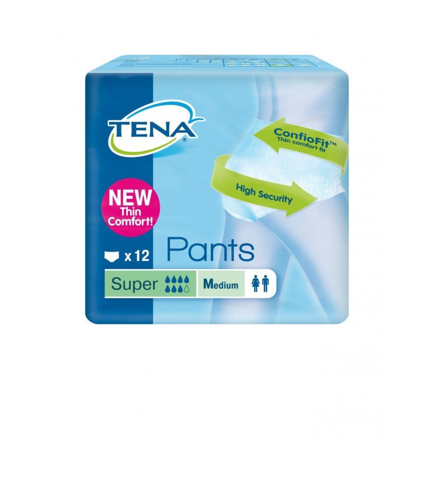 Tena Healthcare Pants Super - Medium | Absorbent Incontinence Underwear - Buy Online on GoSupps.com