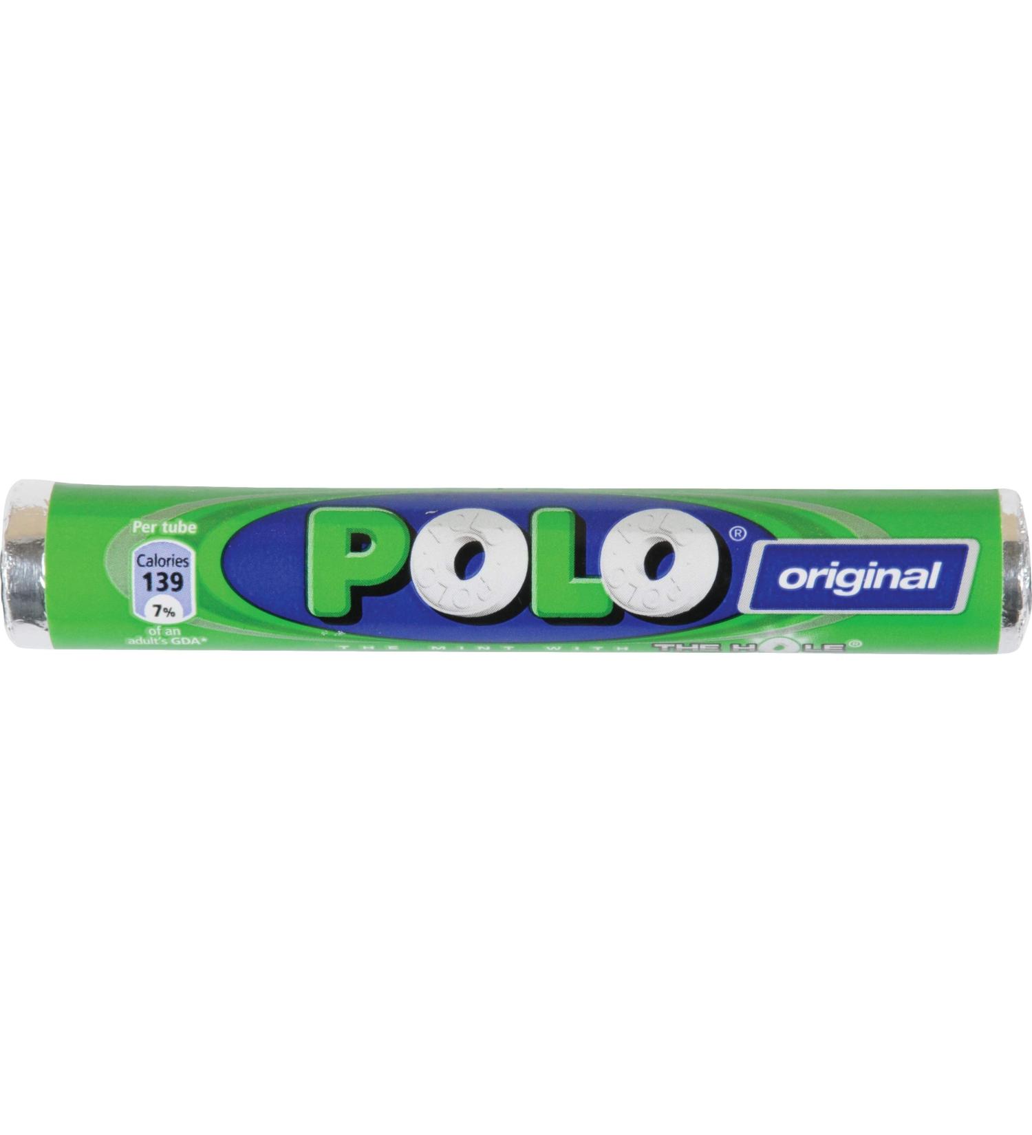 Nestle Polo Mint Original Tube 34g - Refreshing Peppermint Flavor - Pack of 1 - Buy Online on GoSupps.com