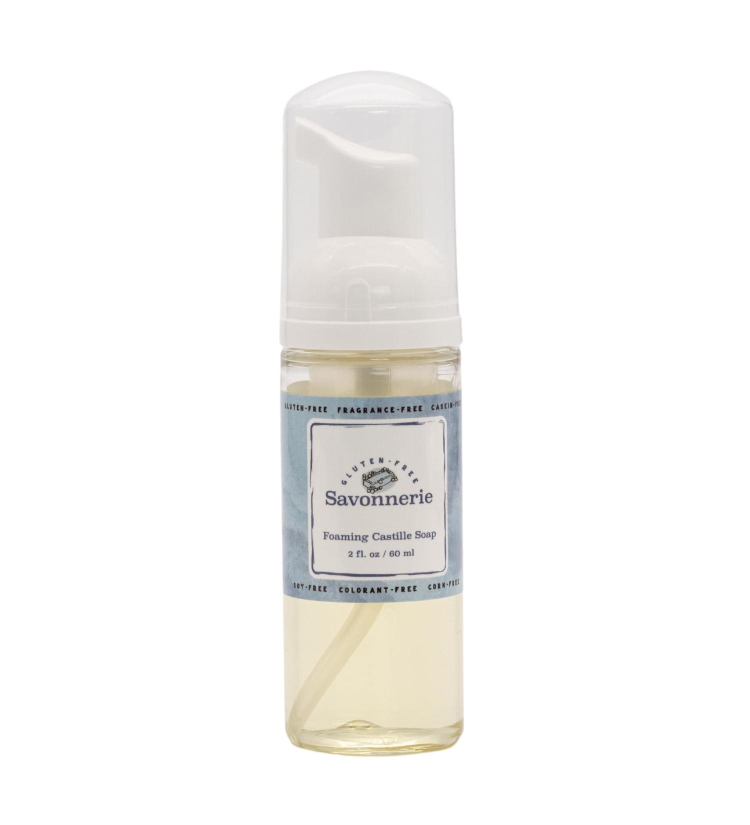 Gluten-Free Savonnerie Foaming Liquid Castille Soap 2 oz