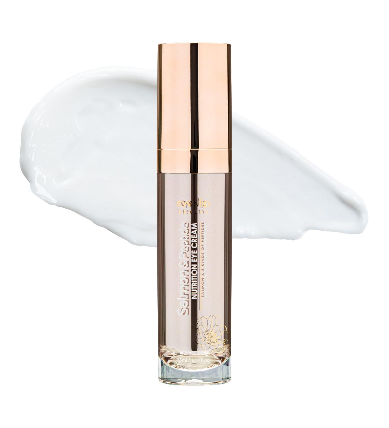 eyeNlip Salmon Peptide Eye Cream 1.18 fl oz - Daily Lightweight Cream with Niacinamide and Nutrition-Rich Complex for a Refreshed Under-Eye Look, Korean Skincare Routine - Buy Online on GoSupps.com