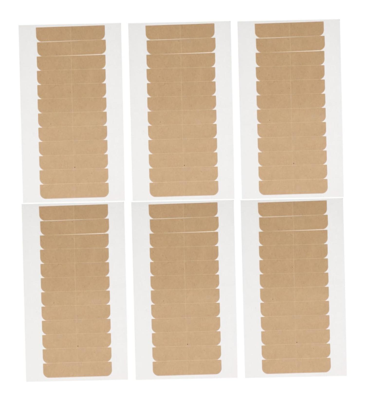 Didiseaon 6 Sheets Double-sided Tape Extension Tape Replacement Hair Extensions Tape Hair Extension Tape Double Sided Wig Tapes Tape Hair Extensions Hair Tape for Extensions Adhesive - Buy Online on GoSupps.com