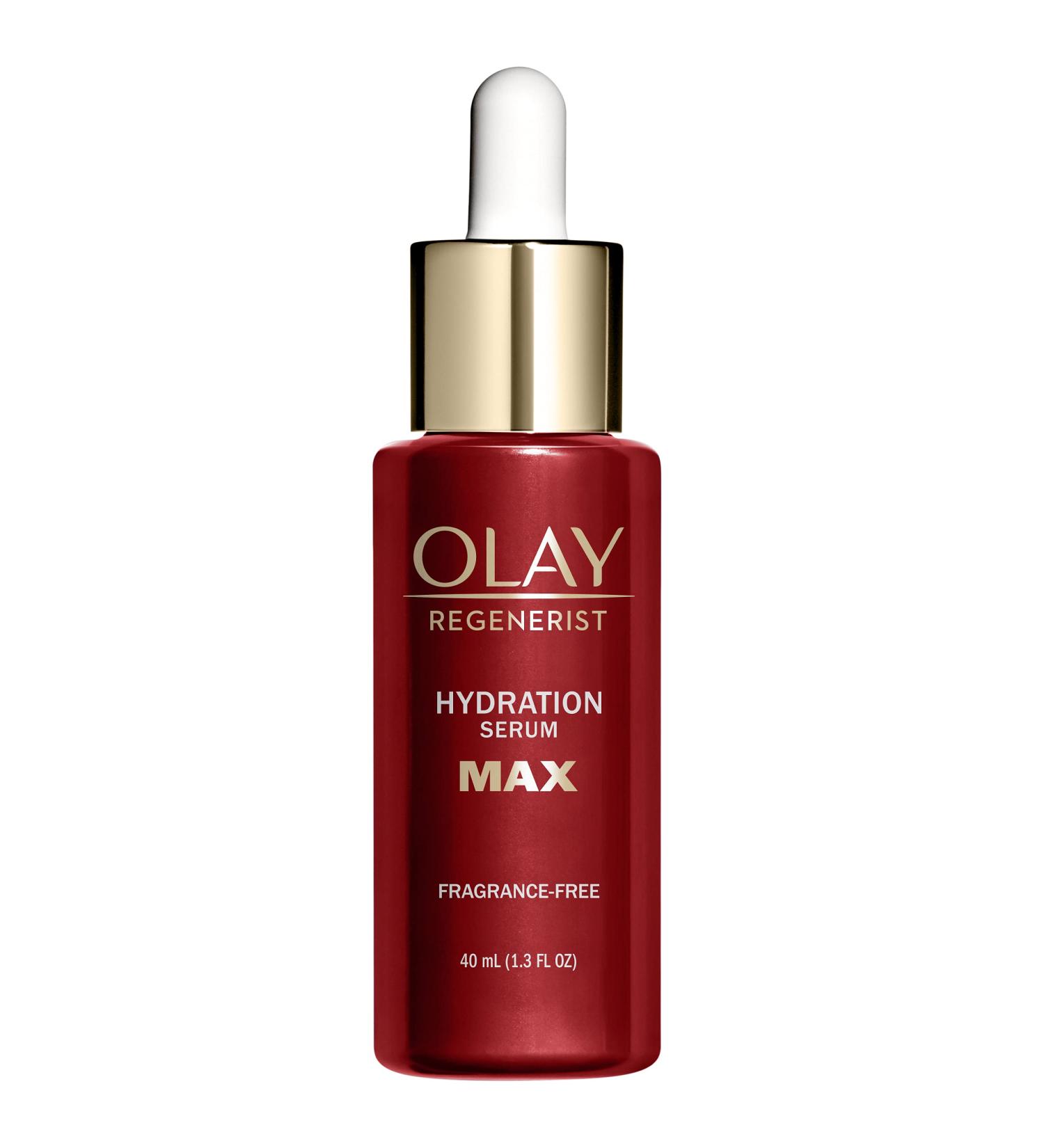 Olay Regenerist MAX Hydration Serum with Hyaluronic Acid 1.3 Oz - Intense Hydration Formula - Buy Online on GoSupps.com