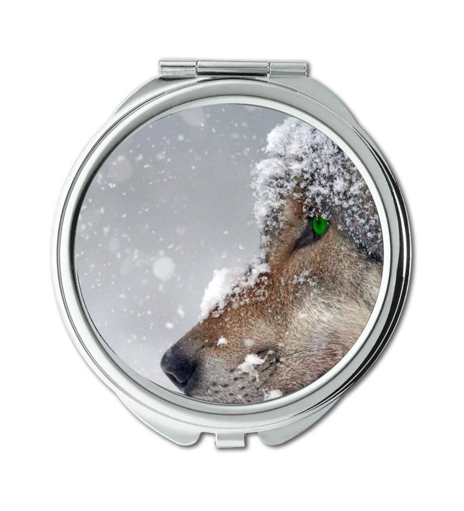 YENDOSTEEN Mirror Compact Mirror animal carnivorous cold pocket mirror portable mirror - Buy Online on GoSupps.com