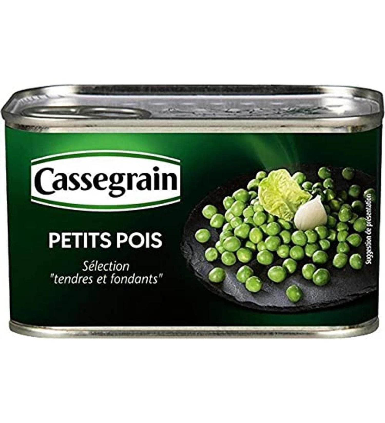 Cassegrain Cassegrain Tender and Melting Peas 280g drained weight