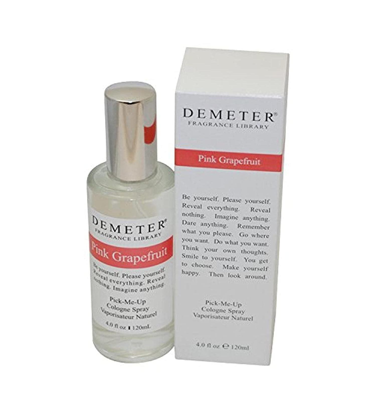 Pink Grapefruit by Demeter for Women Pick-Me Up Cologne Spray 4 Ounce - Buy Online on GoSupps.com