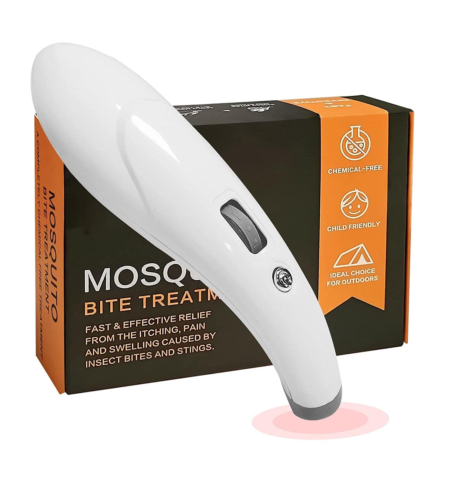 Electronic Bug Bite Itch Relief Pen for Kids & Adults - Chemical-Free Insect Sting Swelling Healer & Skin Itchless Reliever - Buy Online on GoSupps.com