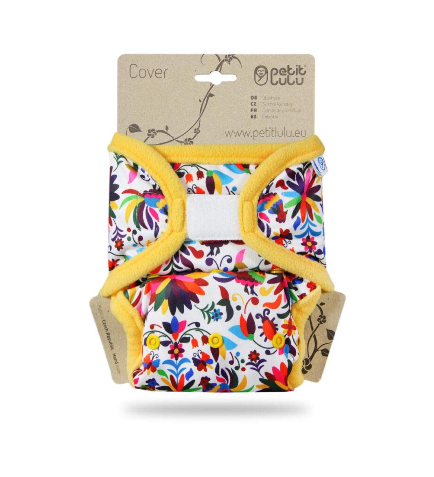 Buy Petit Lulu Size 2 Prefold Pull-Up Diapers (5-16 kg) Washable Waterproof Cloth Diapers Made in EU | Eco-Friendly Baby Diaper Pants - Buy Online on GoSupps.com