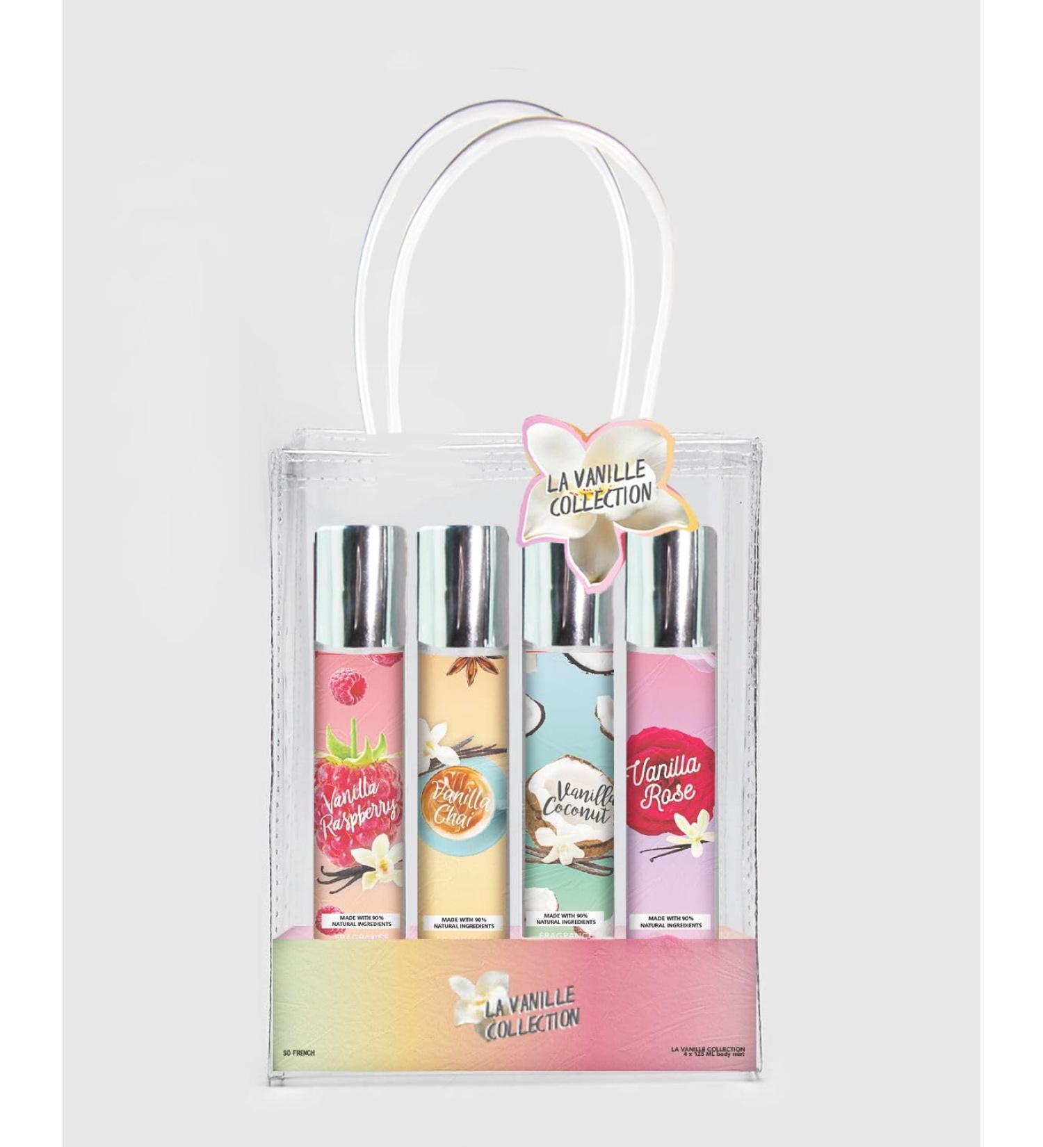 4-Piece Body Mist Sampler Set (Vanilla Dream)