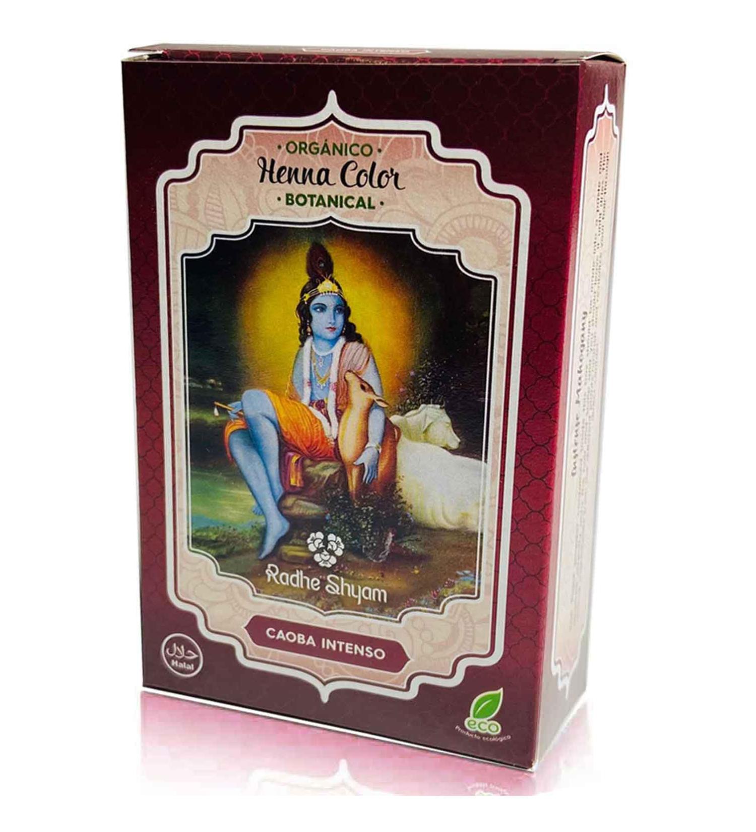 Radhe Shyam Radhe Shyam Botanicals Intense Mahogany Henna Powder 100g.