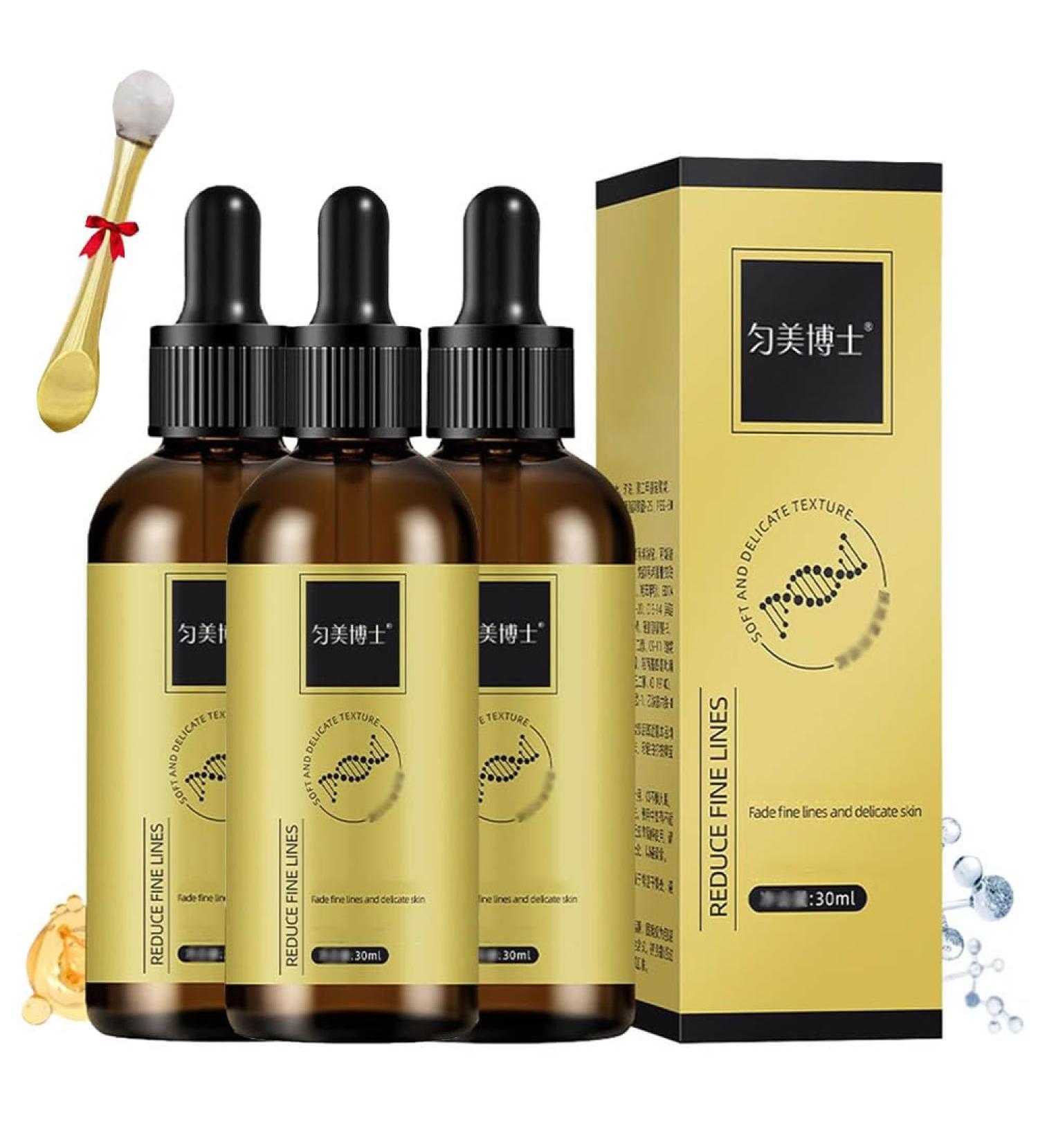 3 pi ces S rum raffermissant anti-rides Essence liftante et raffermissante anti- ge et anti-rides Hydrate Et Hydratant R duit Les Rides Et Pour Tous Les Types De Peaux - Buy Online on GoSupps.com