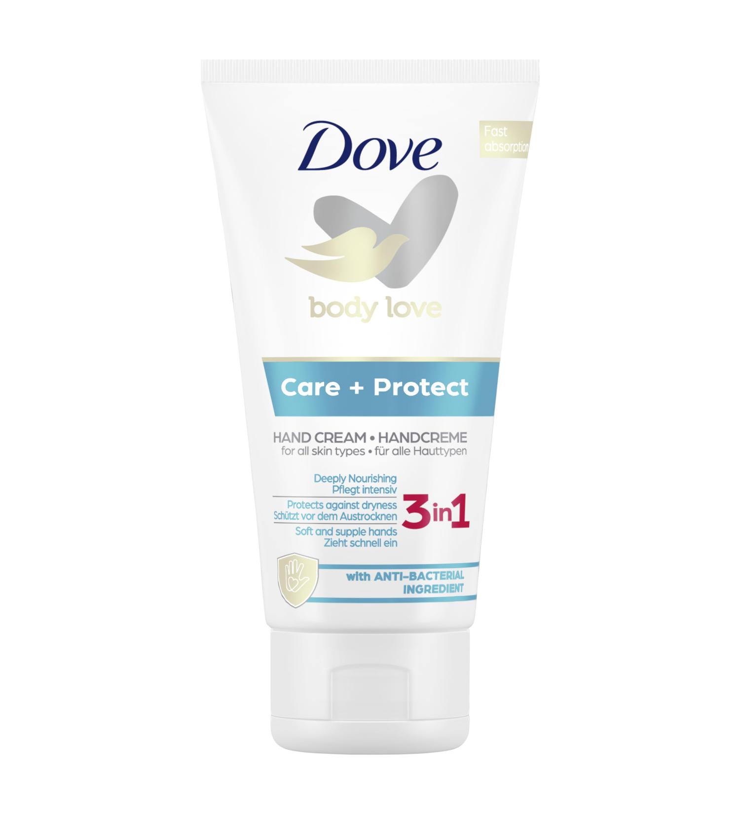 Dove Moisturizing Cream for Men Warm and Protected with Antibacterial Ingredients for Normal and Dry Skin 75 ml - Buy Online on GoSupps.com