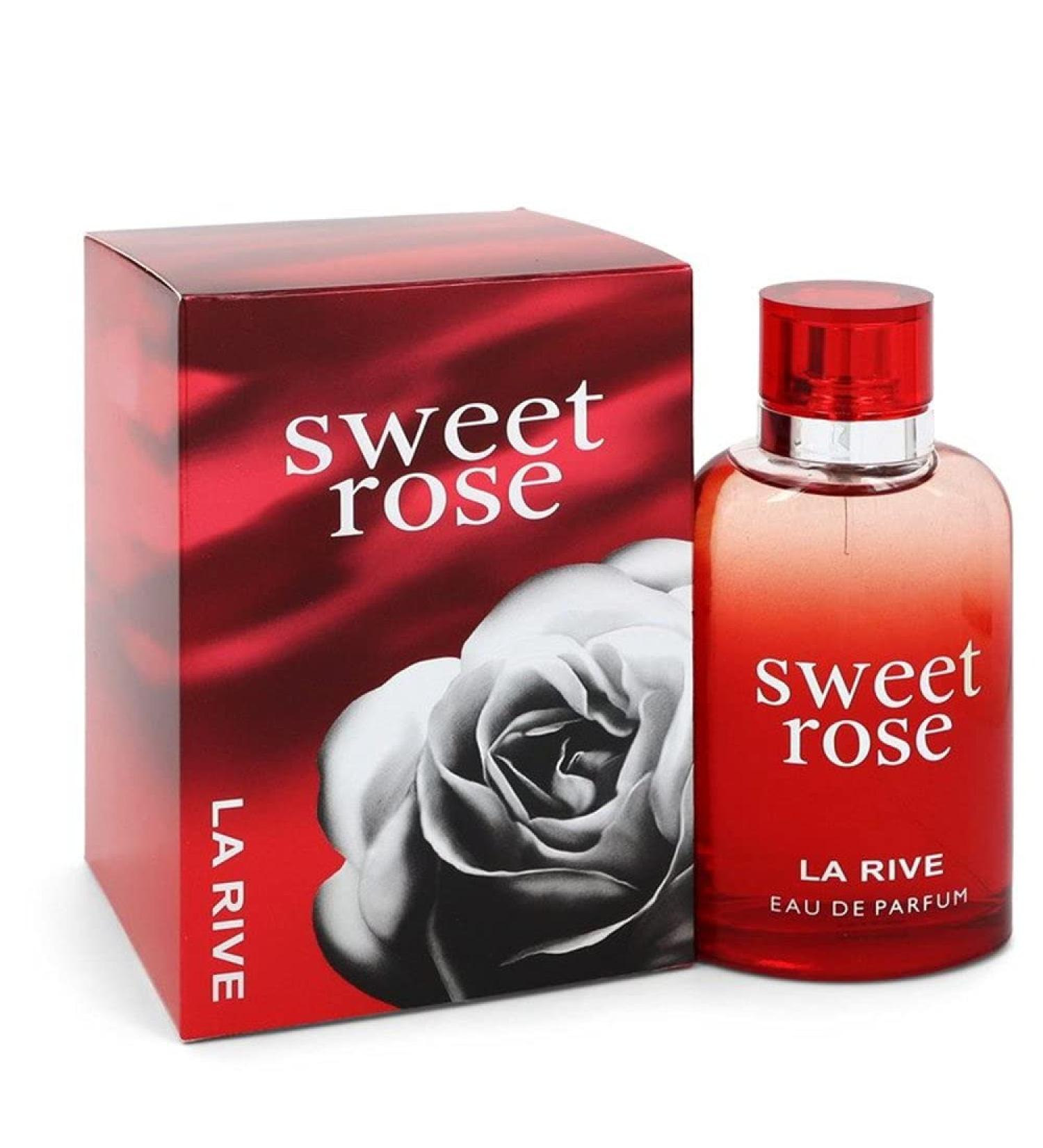La Rive Sweet Rose by La Rive Eau De Parfum Spray 3 oz for Women - Buy Online on GoSupps.com