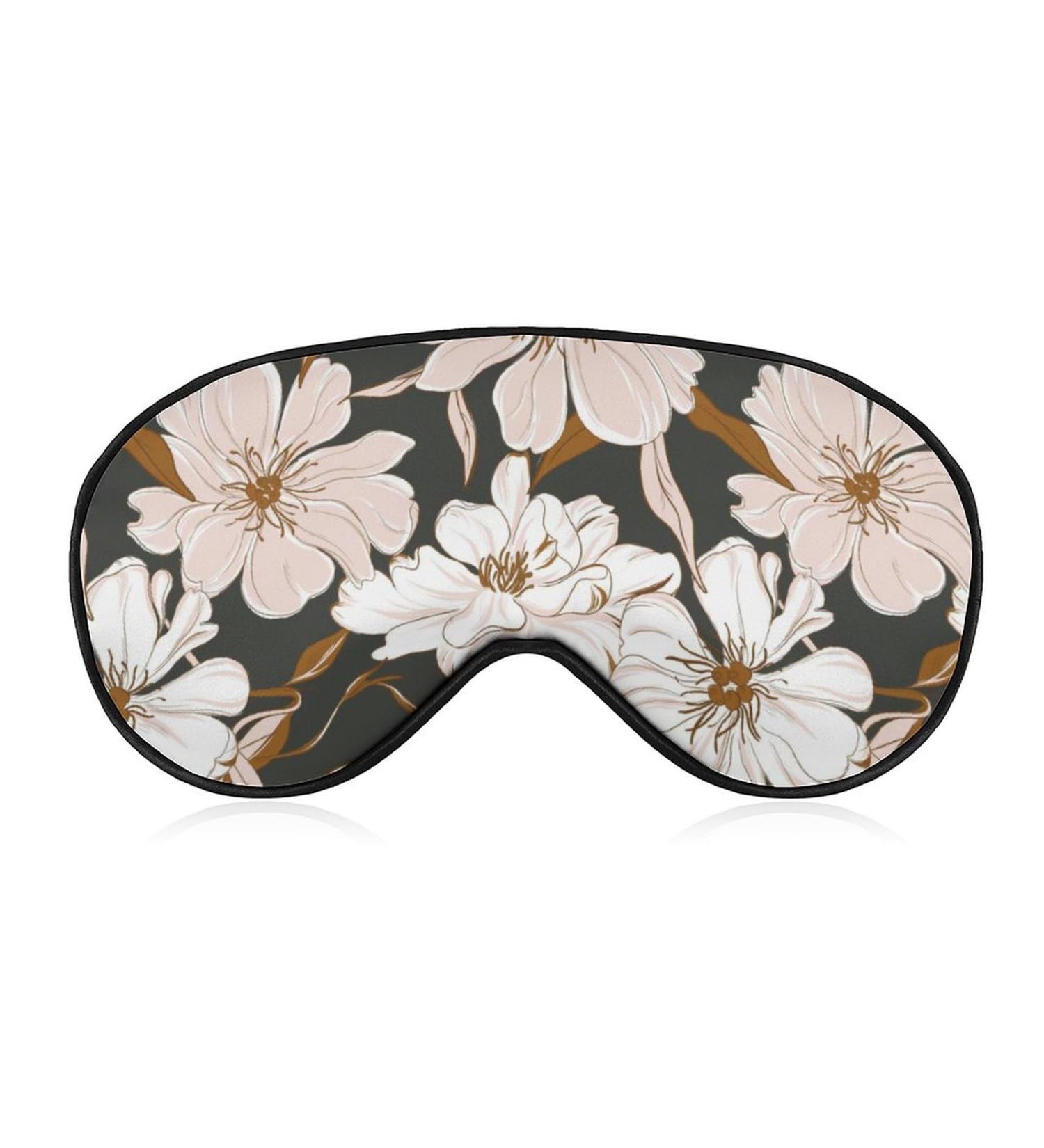LynaRei Sleeping Mask Classic Garden Flower Sleep Eye Mask Blindfold with Adjustable Strap Oriental Peony Soft Eye Cover for Blocking Out Lights Style-1 - Buy Online on GoSupps.com