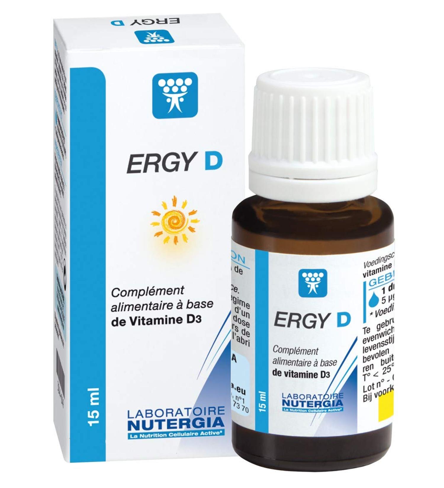 Nutergia Ergy d 15 ml by Nutergia