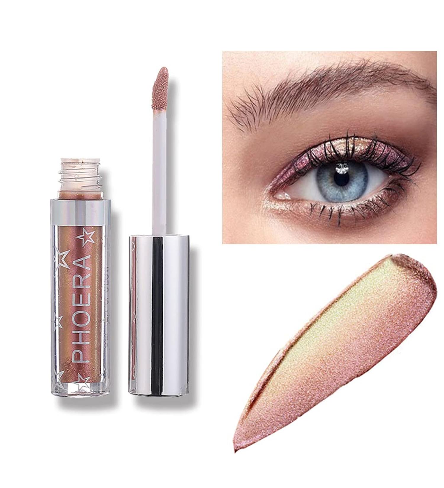 KDOWES Liquid Eyeshadow - Waterproof Glitter Eye Stick | Long Lasting & Easy to Wear Eyeliner Pencil - Sparkle & Shimmer Makeup (A112) - Buy Online on GoSupps.com