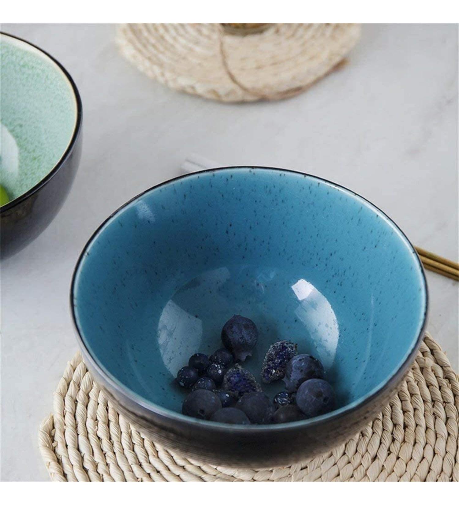 Accessories Kitchen Pantryware Multi Purpose/Salad Serveware serving bowls Mixing bowlSalad Bowl Soup Bowl Ramen Noodle Bowl Fruit Snack Dessert Cereal Bowl Creative Ceramic Dishes Mixing Bowl Serving - Buy Online on GoSupps.com