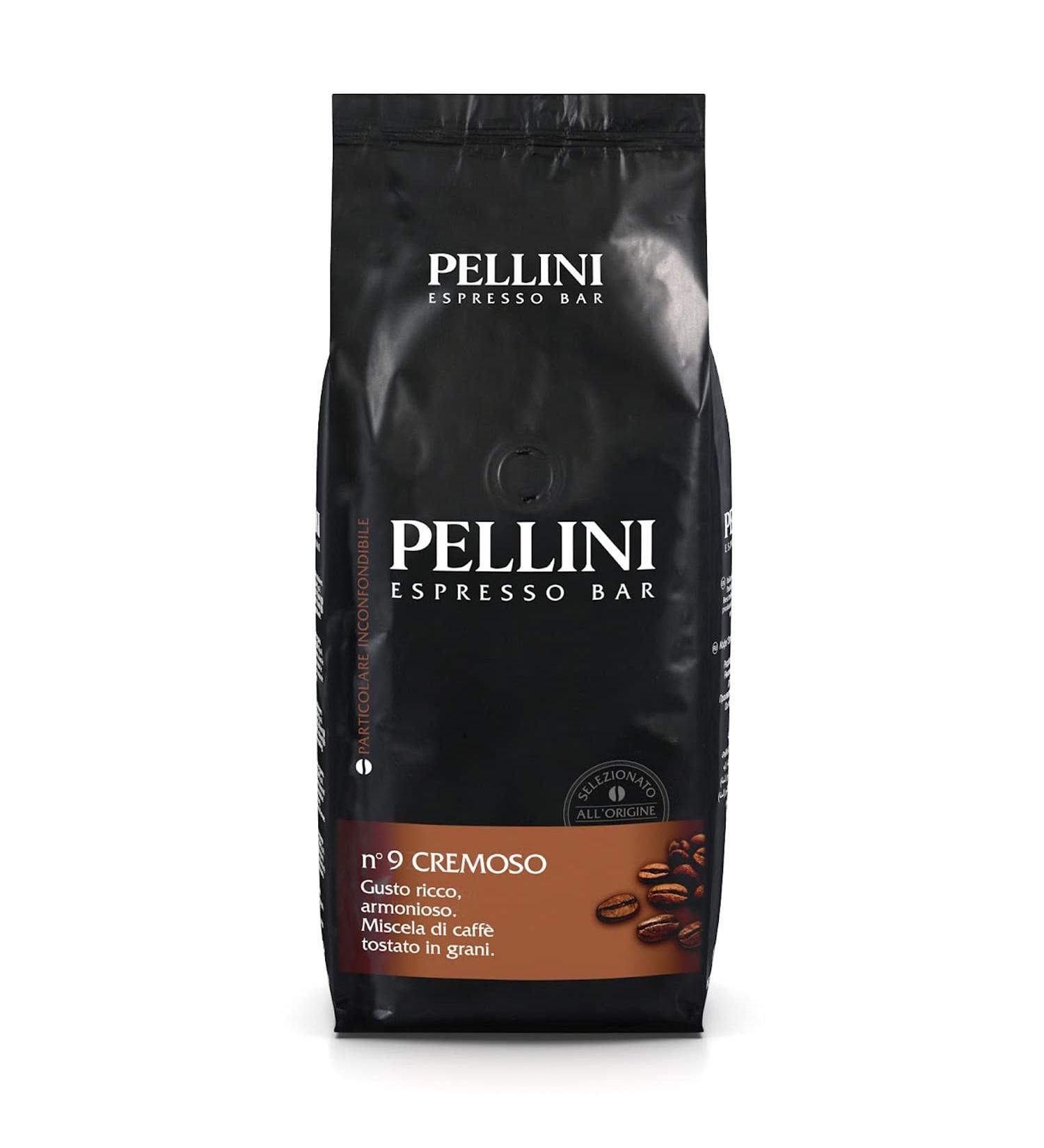 Buy Pellini N.9 Cremoso Espresso Coffee Beans 1kg - Arabica & Robusta Blend Full-Bodied Flavor Medium Roast - International Shipping Available - Buy Online on GoSupps.com
