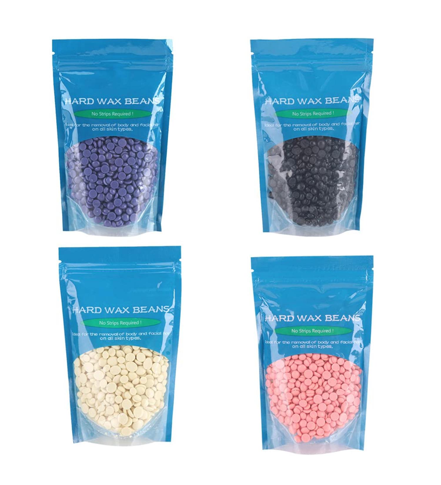Wax Beans 100g - Hot Hard Wax for Hair Removal | Durable & Comfortable for Face Body Bikini & Legs - Buy Online on GoSupps.com