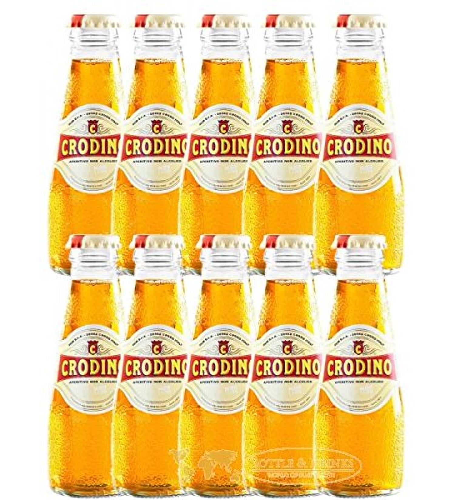 CRODINO aperitif without alcohol - 10 x 9.8 cl