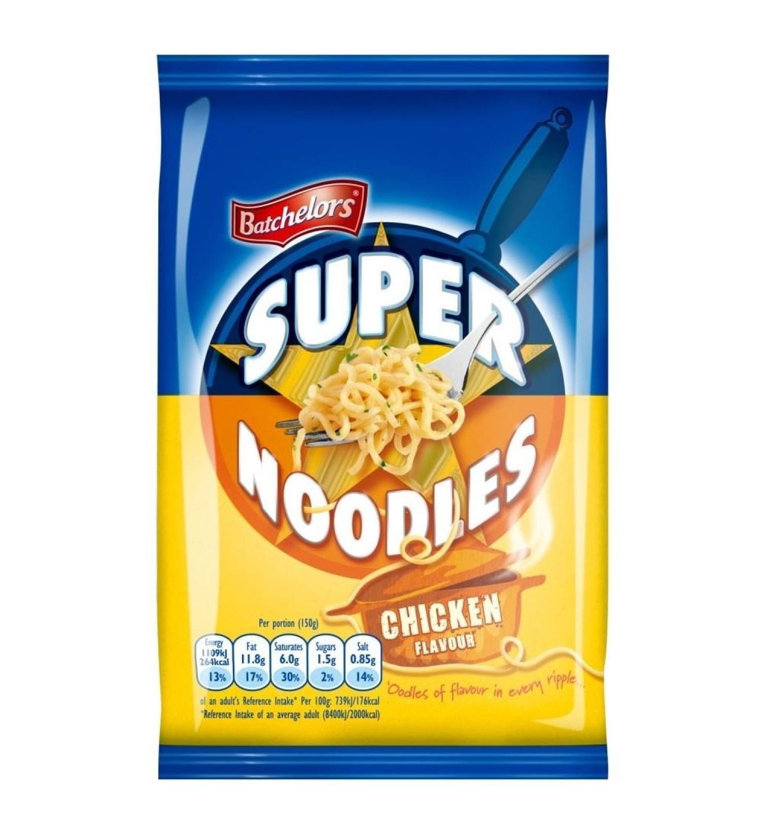 Batchelors Batchelors Super Noodles Chicken (100g) - Pack of 6