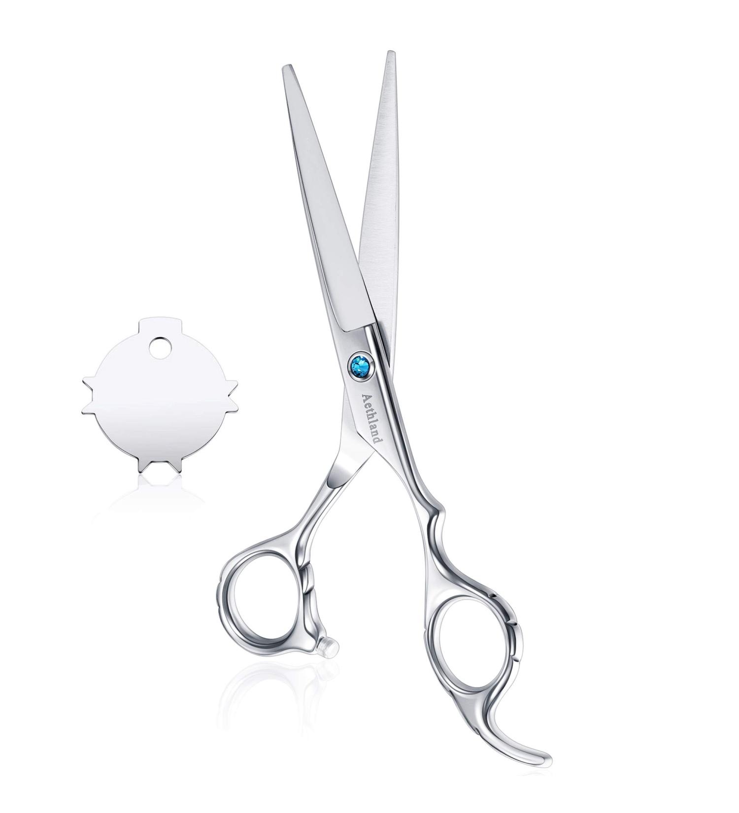 Hair Cutting Scissors Aethland Japanese 9CR Stainless Steel Professional Barber Hairdressing Shears (Trimming Shaping Grooming Shears) for Men Women Pets Home Salon Barber Haircut Kit 6.5" - Buy Online on GoSupps.com