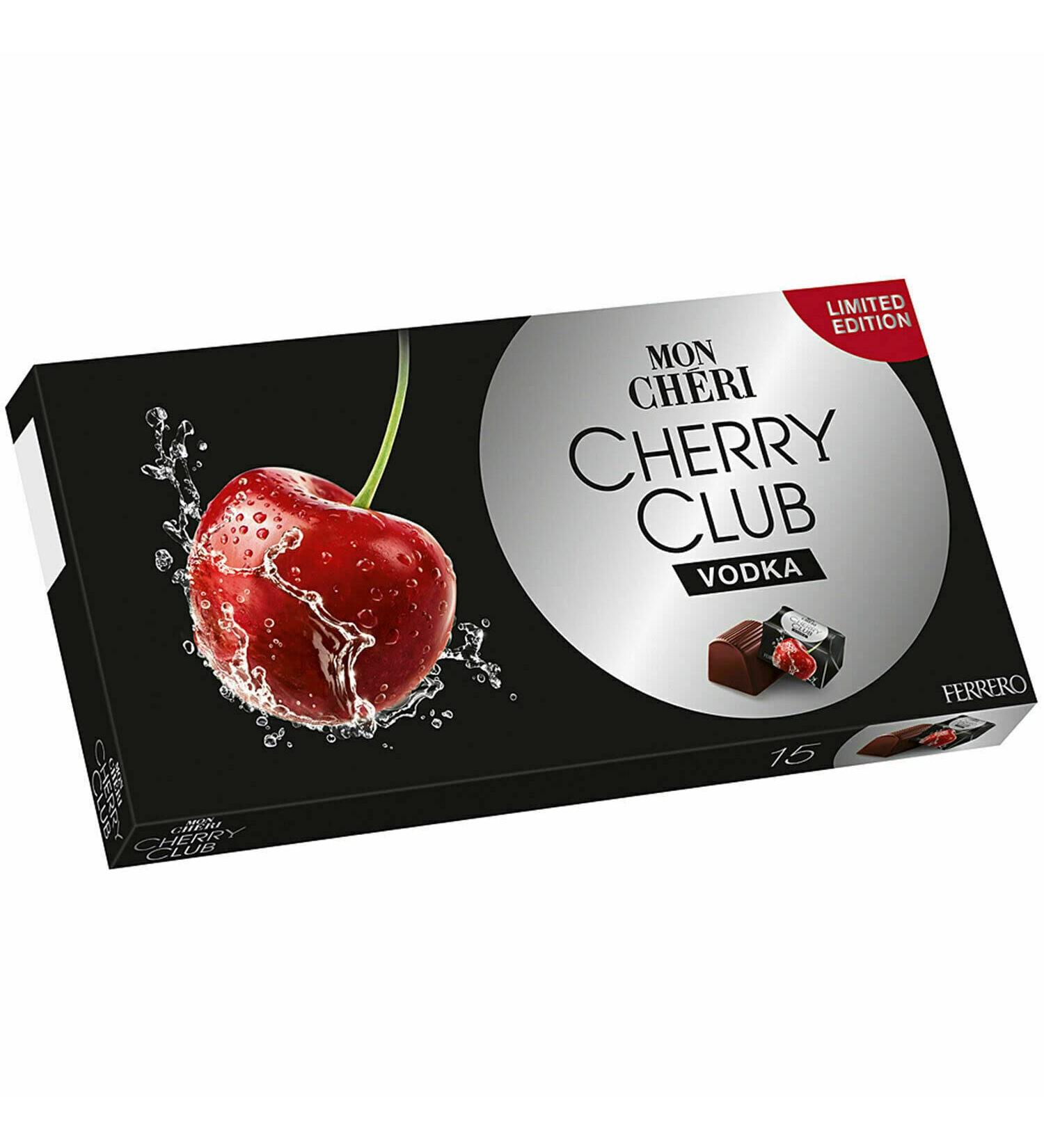 Caiya Shop Mon Ch ri Vodka 158g - Cherry Club Limited Edition - Gift Set - Ferrero Mon Ch ri