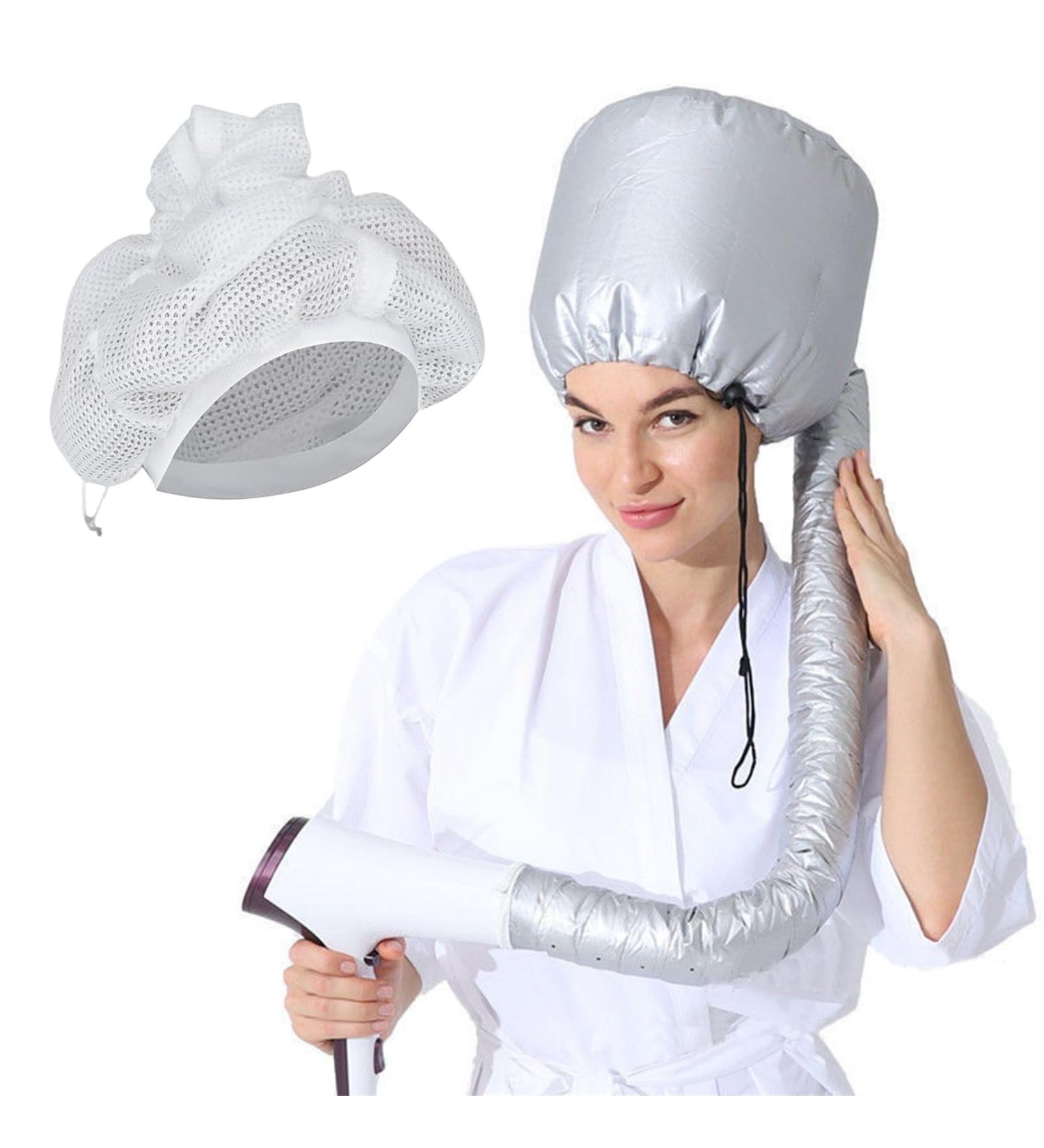 Premium Dry Hoods for Hair Dryers - Diffuser Cap for Curly Hair & Plopping - Perfect for Effortless Drying & Curls - Buy Online on GoSupps.com