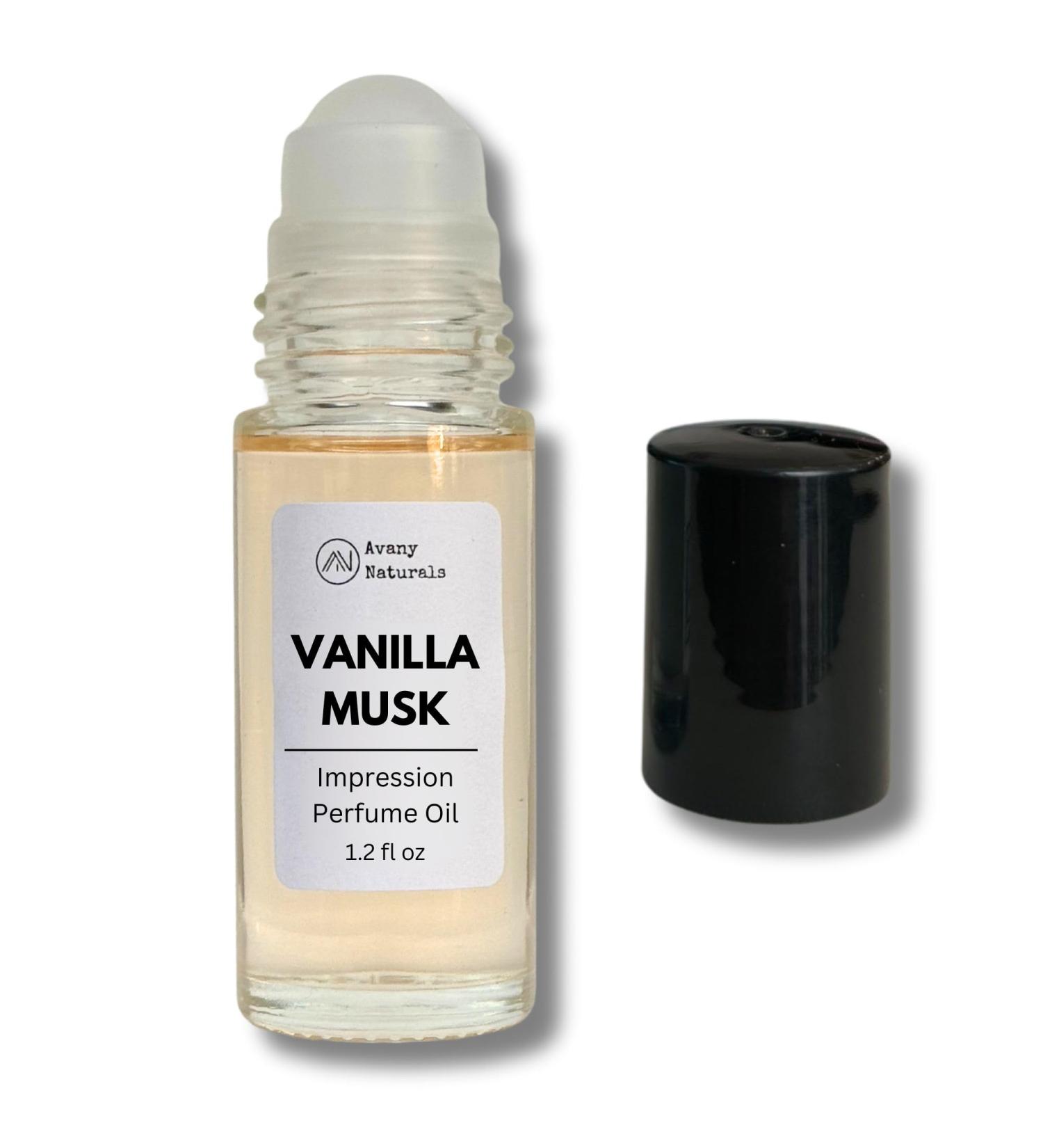 Vanilla Musk Oil - Solid Cologne Men Mens Perfume Sample Vanille Alt Fragrance for Body Long Lasting Scent Big Roll On Travel Size Sampler Oils 1.2 Fl Oz - Buy Online on GoSupps.com