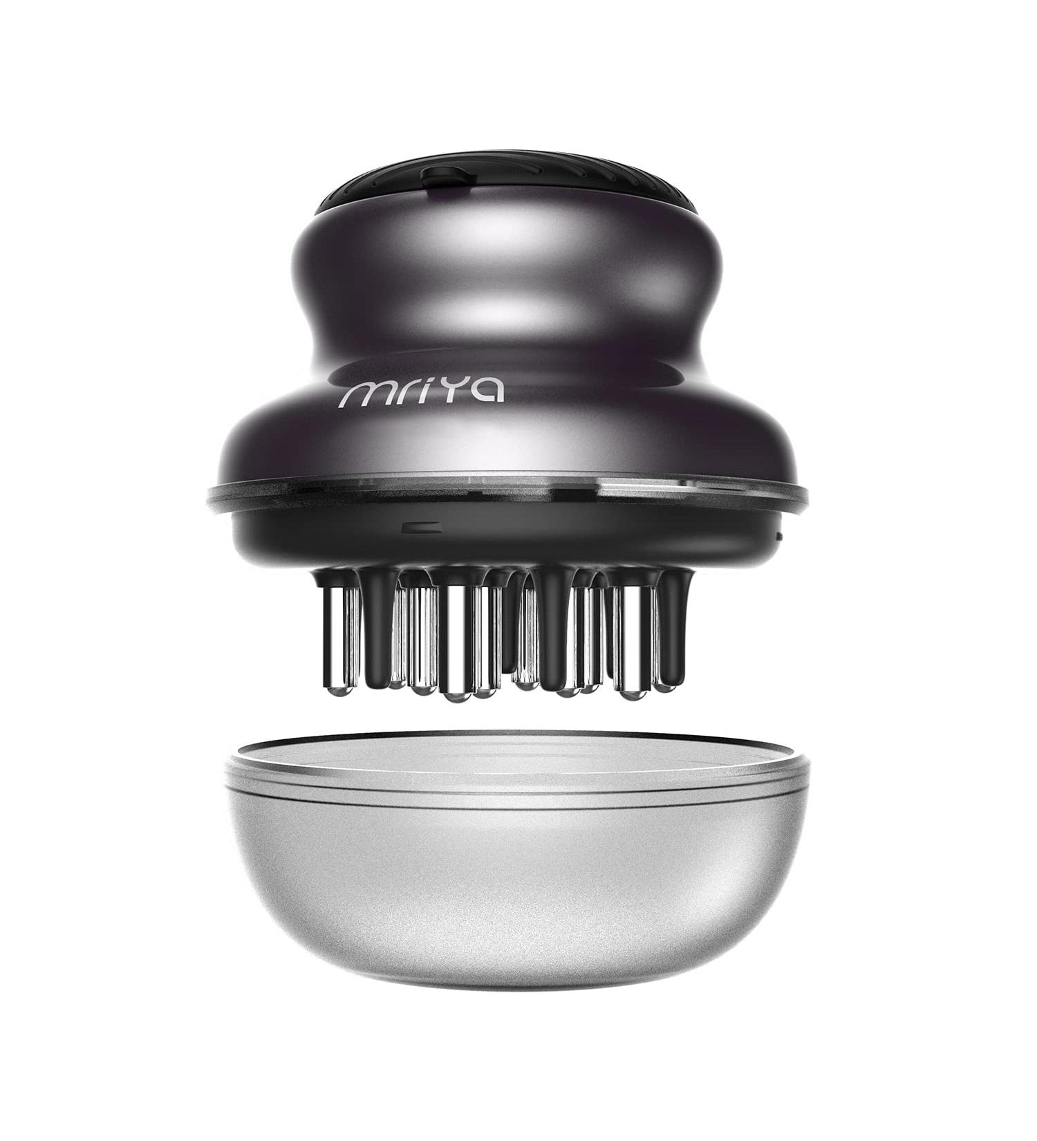 Scalp Applicator Comb - Hair Oil & Medicine Application, Essential Oil Treatment, Massager Brush for Hair Growth - Black - Buy Online on GoSupps.com