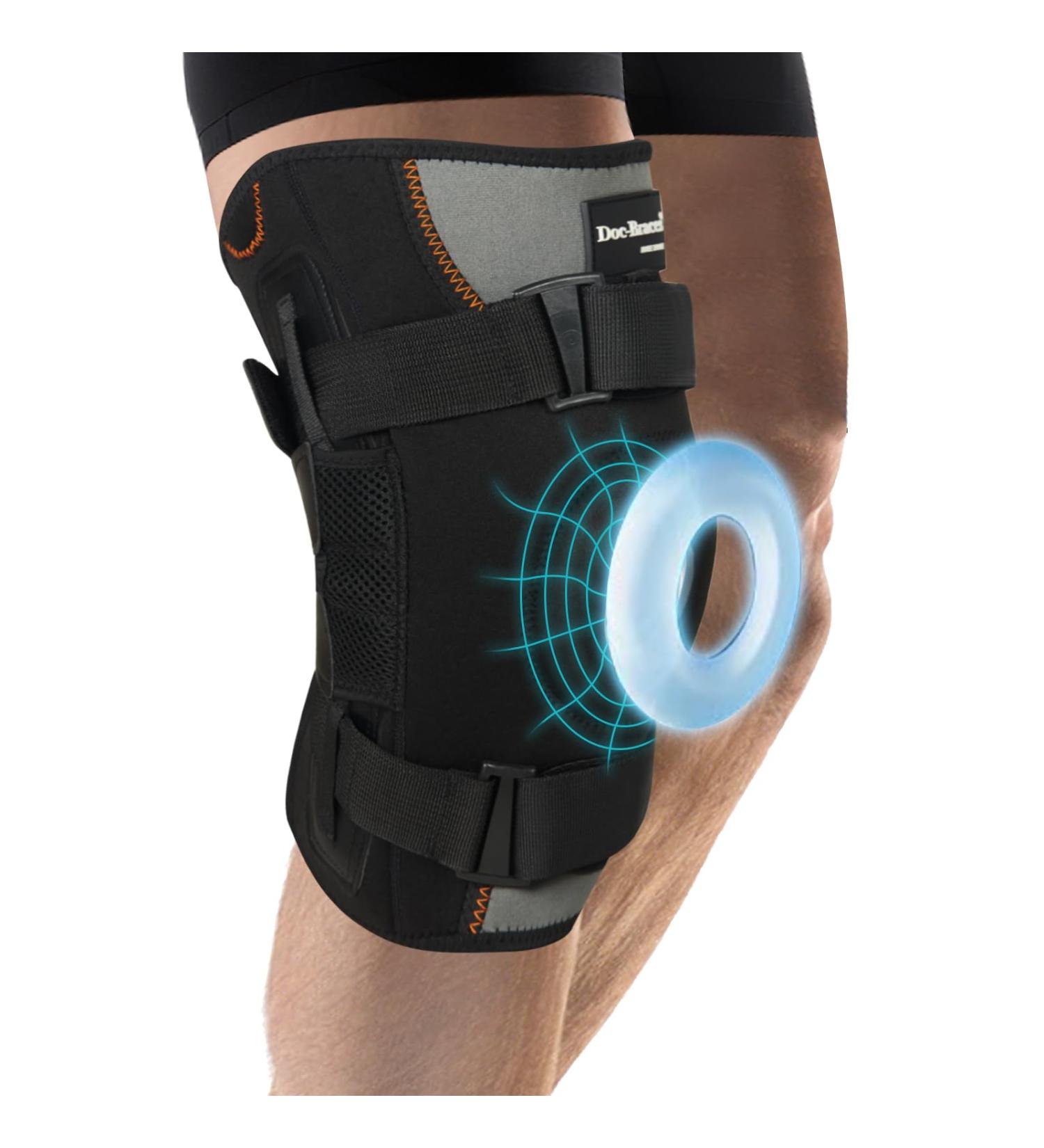 Dr. Brace Professional Knee Brace for Knee Pain Adjustable Hinged Knee Support with Removable Side Stabilizers Great Support and Stability for Arthritis Meniscus Tear Joint Pain Relief ACL PCL MCL Sport Large - Buy Online on GoSupps.com