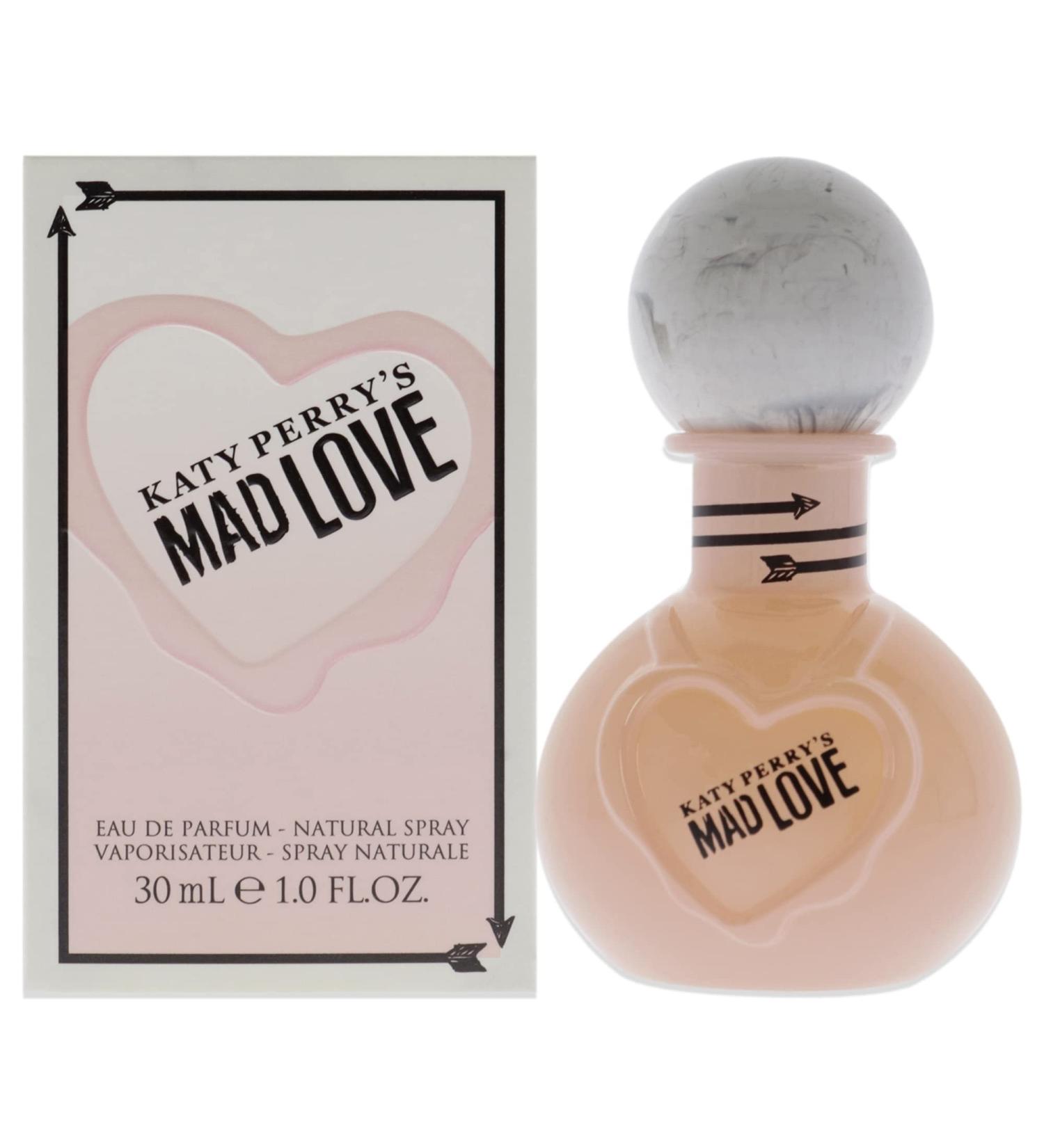 Katy Perry Mad Love Eau de Parfum 1 fl. oz. Women's Fragrance by Katy Perry with Floral Fruity & Feminine Scents Mixed with Warm & Sexy Musk & Wood. An Appealing & Attractive Gift. Floral 1 Fl Oz (Pack of 1) - Buy Online on GoSupps.com