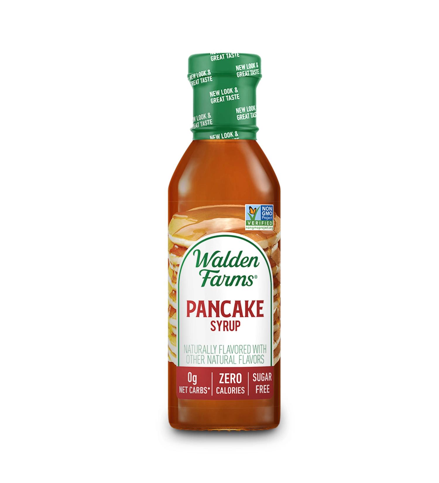 Walden Farms Pancake Syrup 12 oz - Near Zero Fat & Sugar - Perfect for Pancakes, Waffles, French Toast, Desserts & More - Buy Online on GoSupps.com
