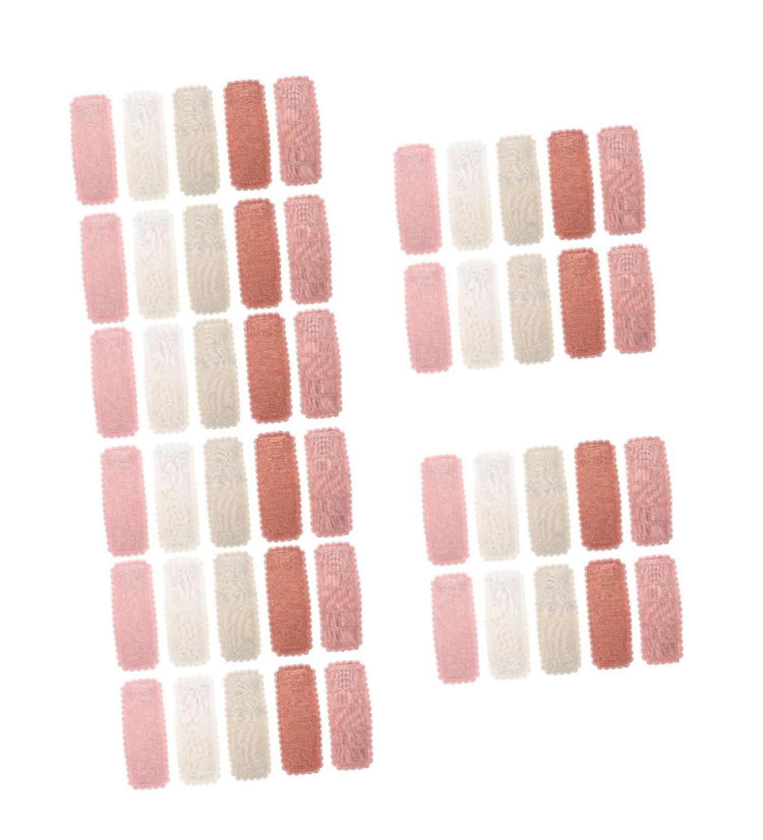 Beavorty 25 Pairs hairpin hair accessories for women hair barrettes for women hair decorations for hair snap toddler barrettes snap barrettes for women cloth girl clip Small and fresh - Buy Online on GoSupps.com