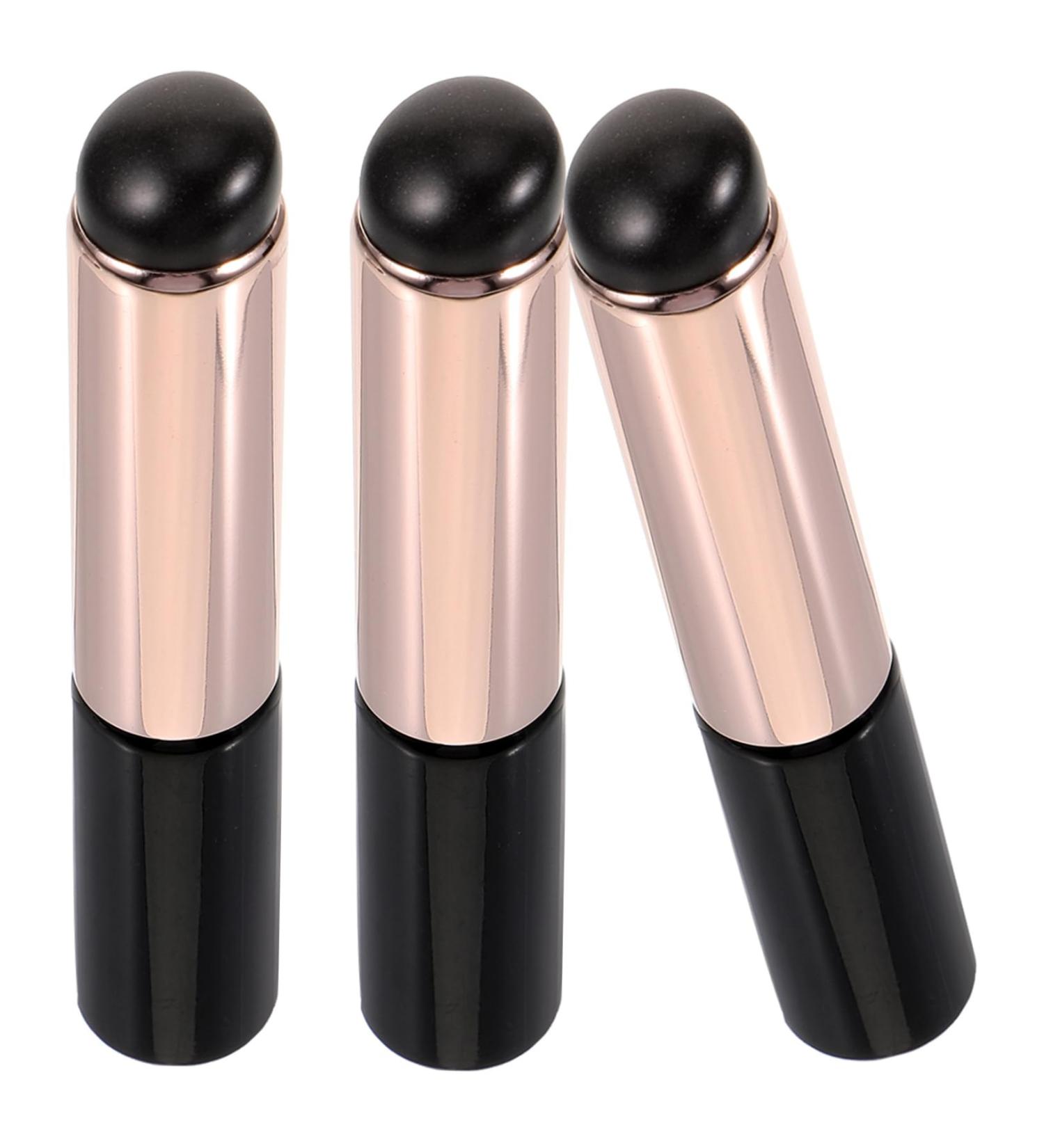 Housoutil 3 Pcs Silicone Lip Makeup Brush Set Portable Lip Gloss Balm & Scrub Applicators for Flawless Application | Ideal Makeup Tools for Every Beauty Enthusiast - Buy Online on GoSupps.com