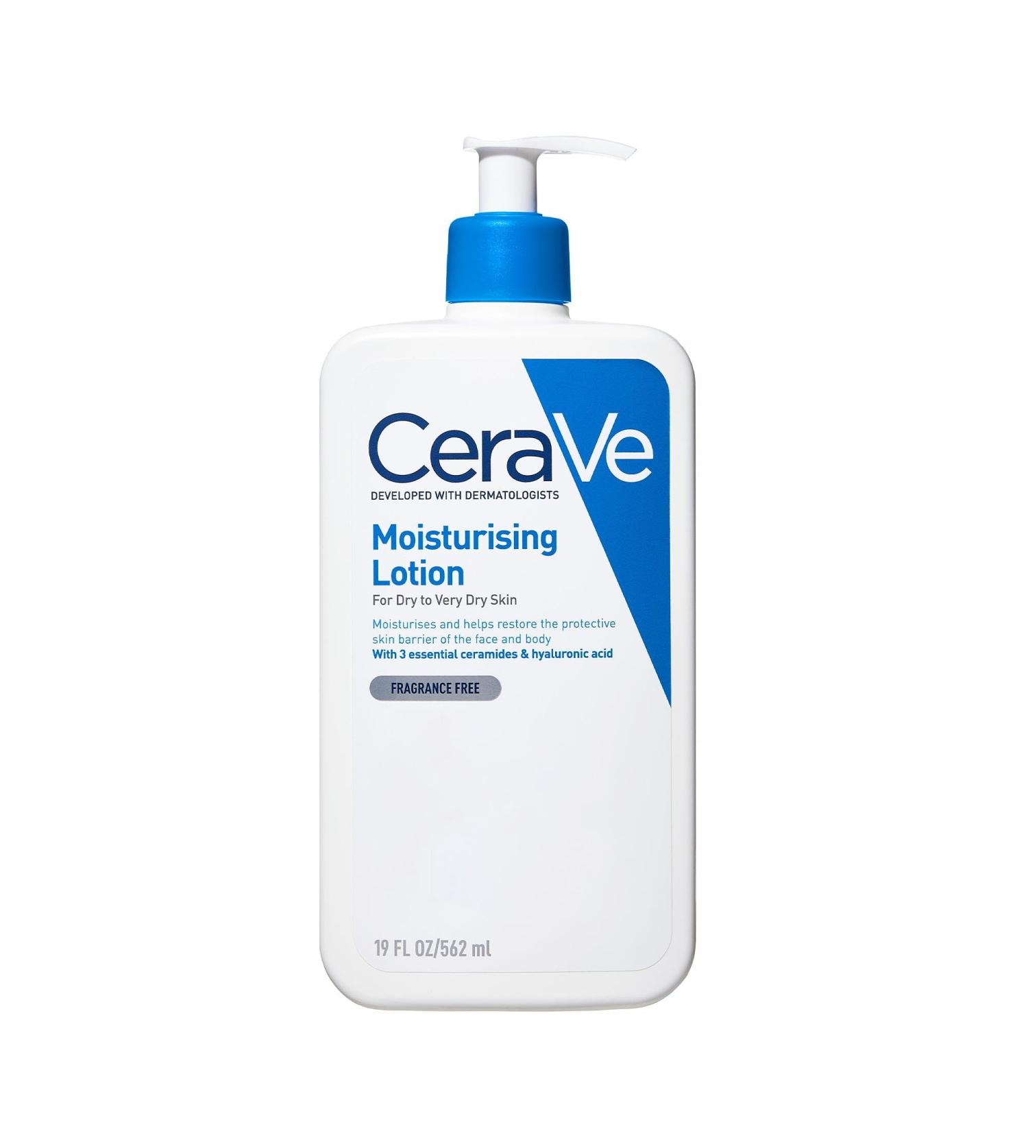 CeraVe Moisturising Lotion with Hyaluronic Acid and Ceramides - 562 ml - Buy Online on GoSupps.com