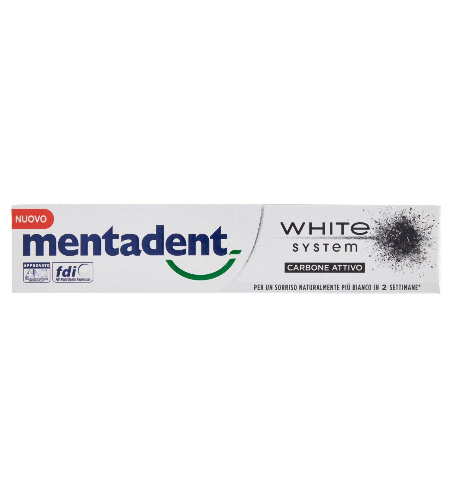 Mentadent Toothpaste with Activated Carbon - Multi-Coloured - International Shipping Available - Buy Online on GoSupps.com