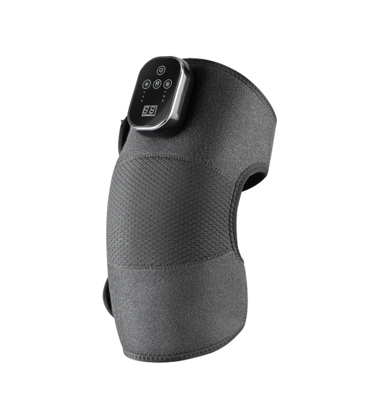 Buy Wireless Knee Massager & Shoulder Heat Guard - 3 in 1 Heat Pad with 3 Vibration & 6 Heat Modes for Relaxing Knees Elbows & Shoulders - Free Wormwood Wrap Included - International Shipping Available - Buy Online on GoSupps.com