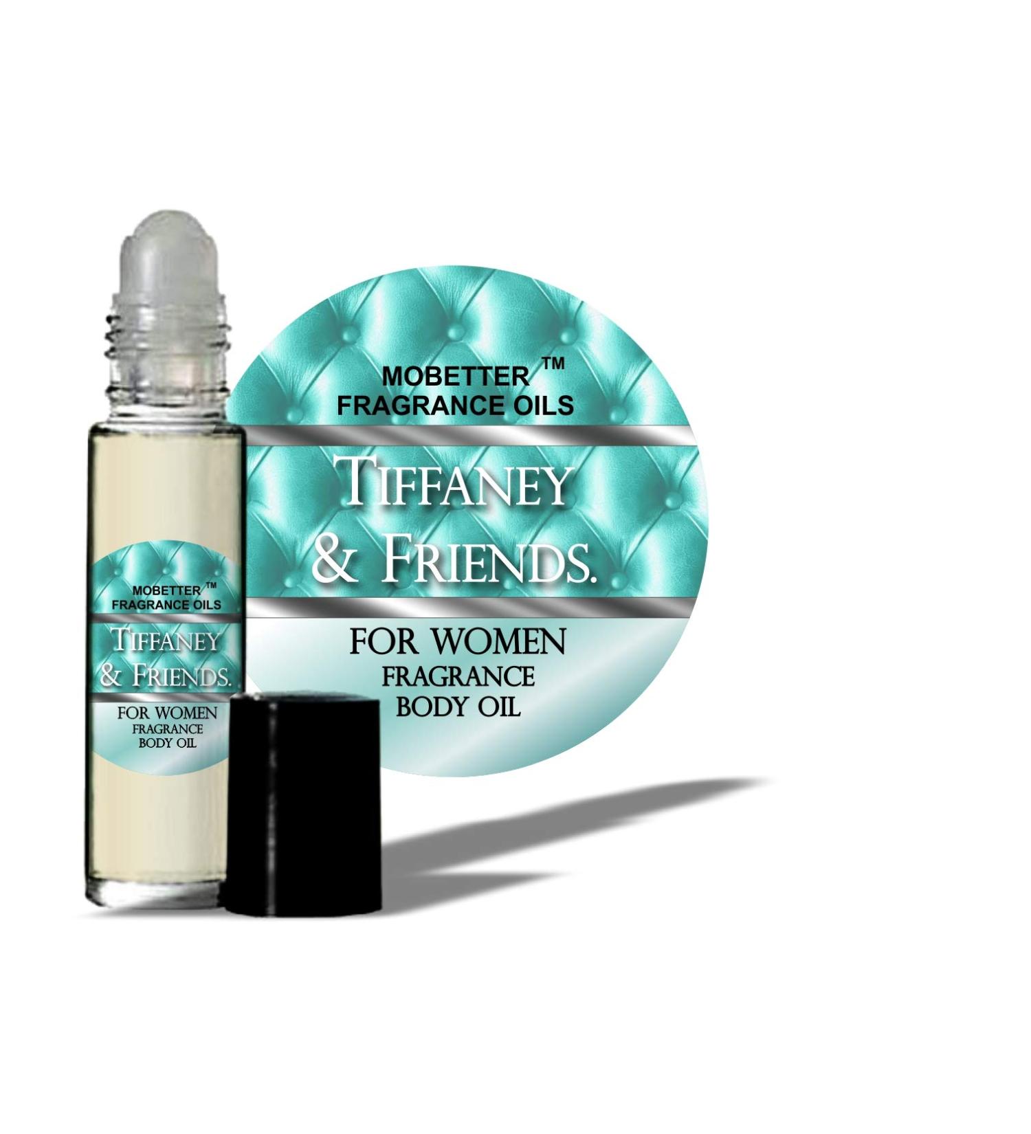 Tiffaney & Friends Perfume Fragrance Body Oil for Women by Mobetter Fragrance Oils 0.33 Fl Oz (Pack of 1) Tiffaney & Friends