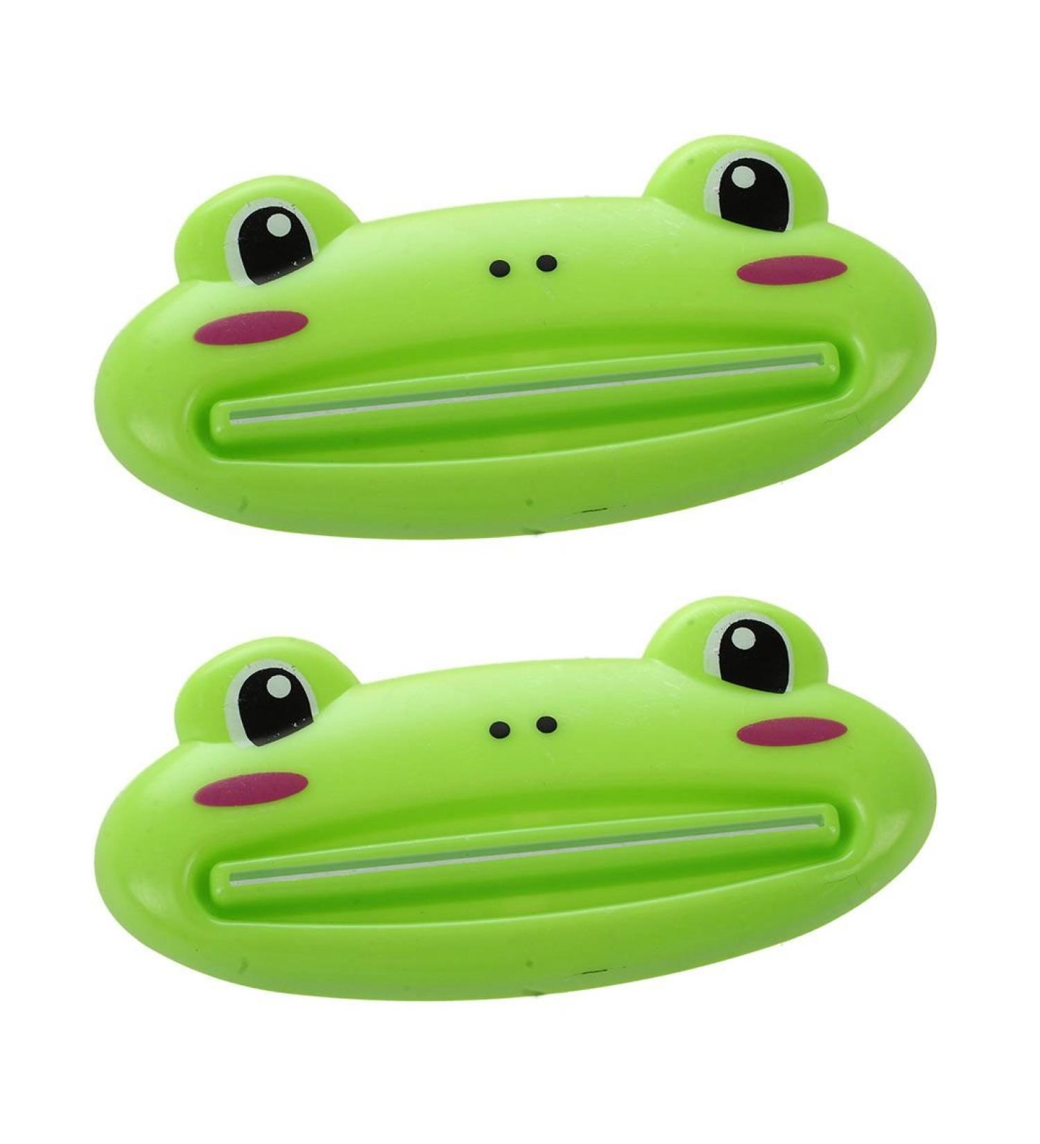 Zelausica Set of 2 green plastic toothpaste squeezers - Buy Online on GoSupps.com