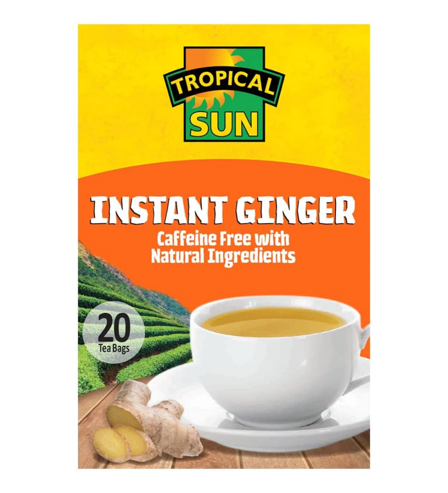 2 x Tropical Sun Instant Ginger Tea 6 x 140g
